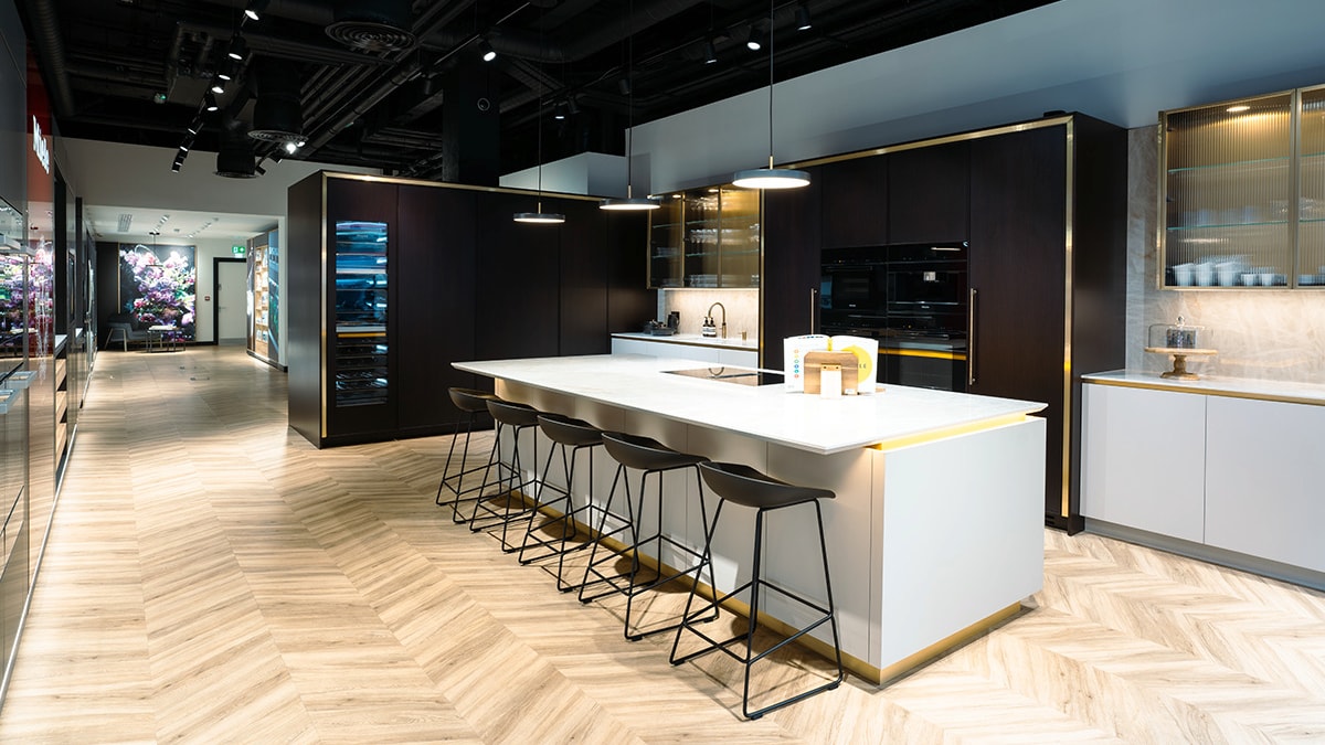 Miele experience center sign