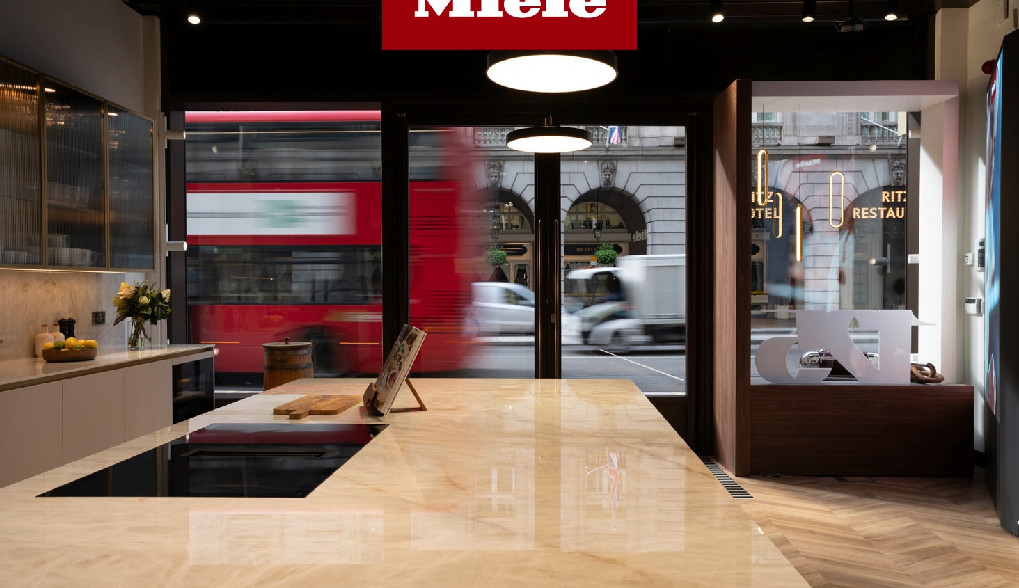 Miele experience center front of store