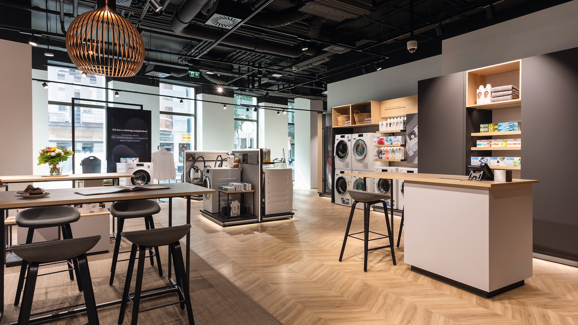 Miele experience center sign