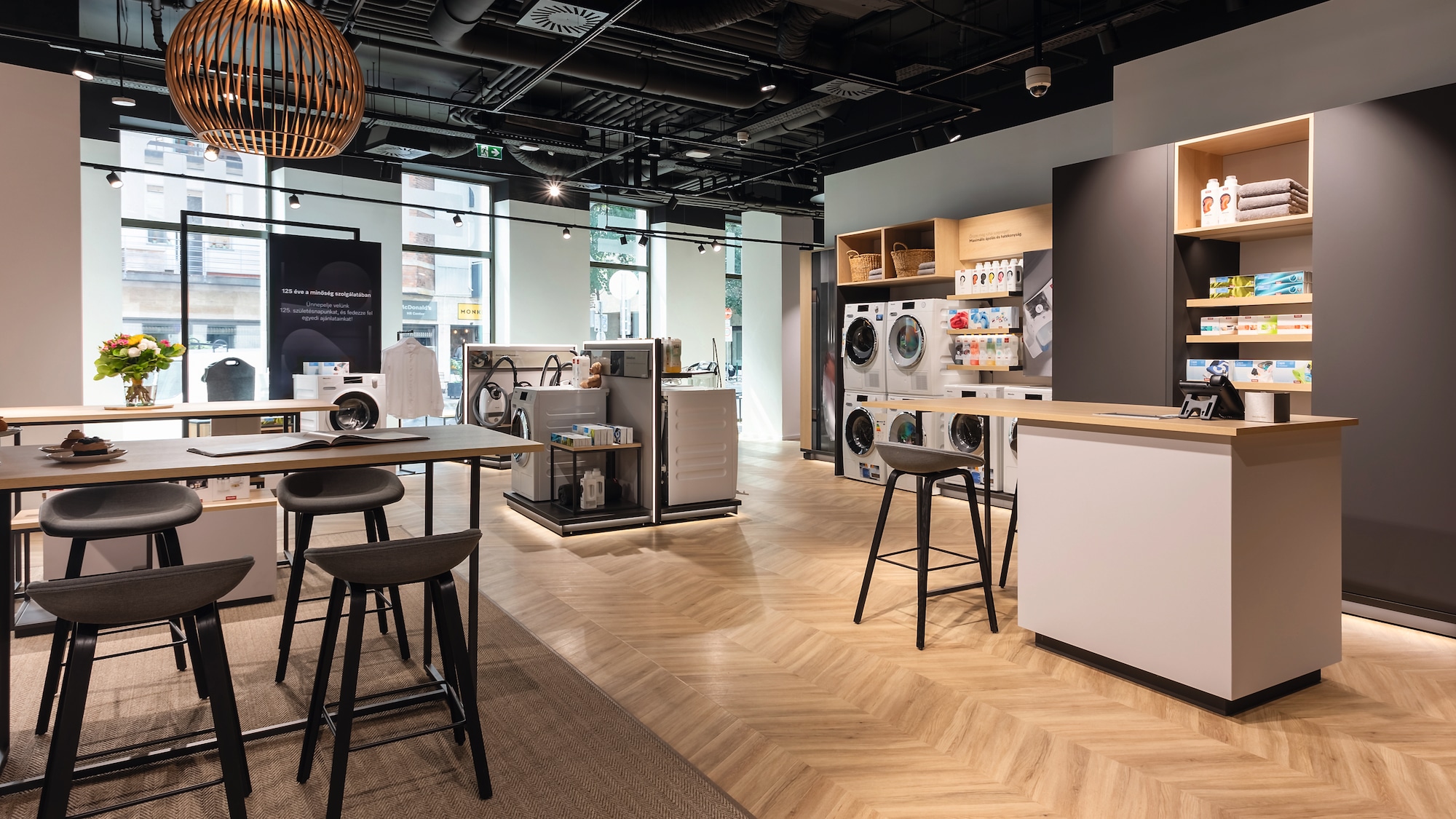 Miele experience center front of store