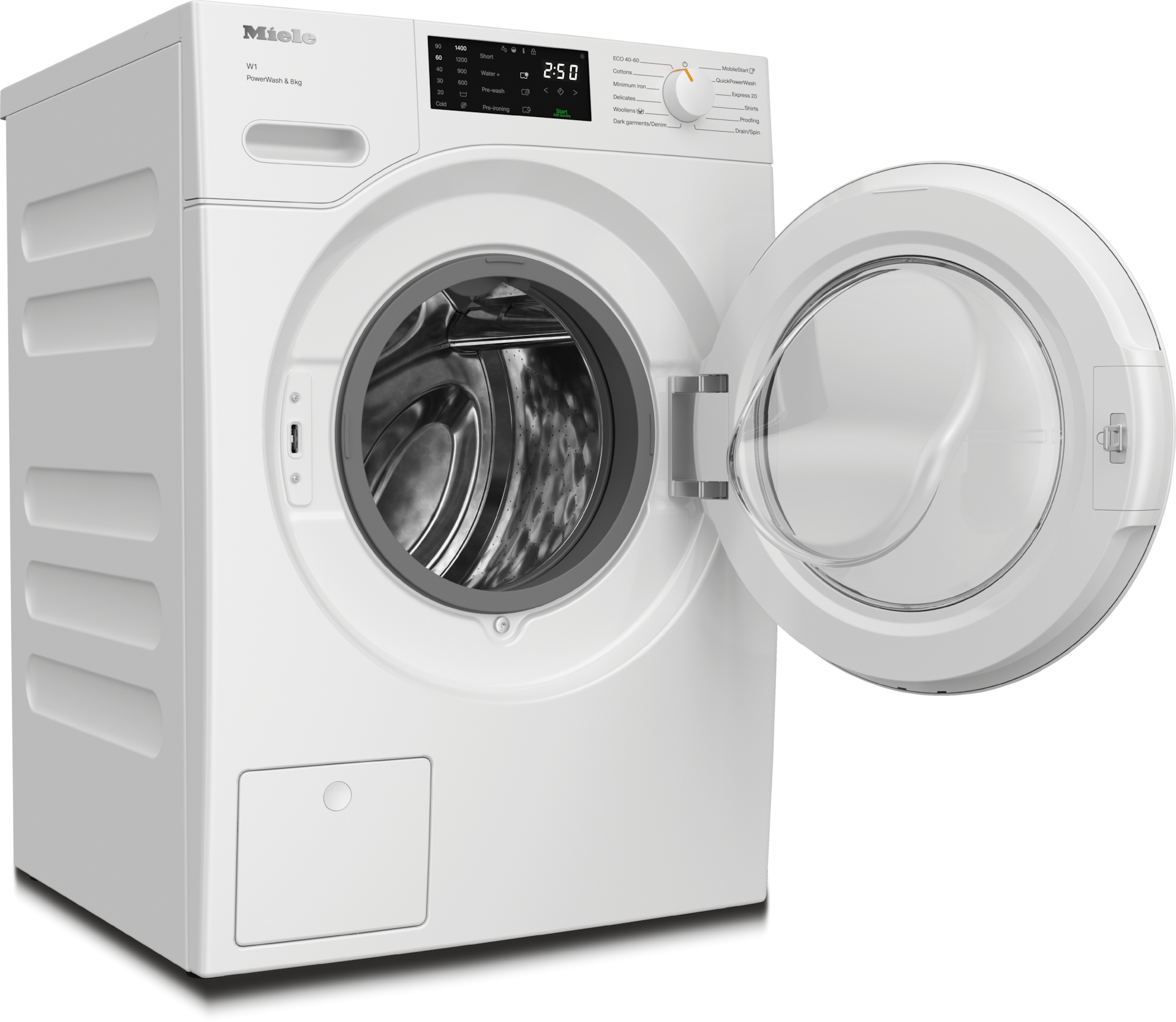 Washing machines - WWB360 WCS PWash&8kg Lotus white - 2