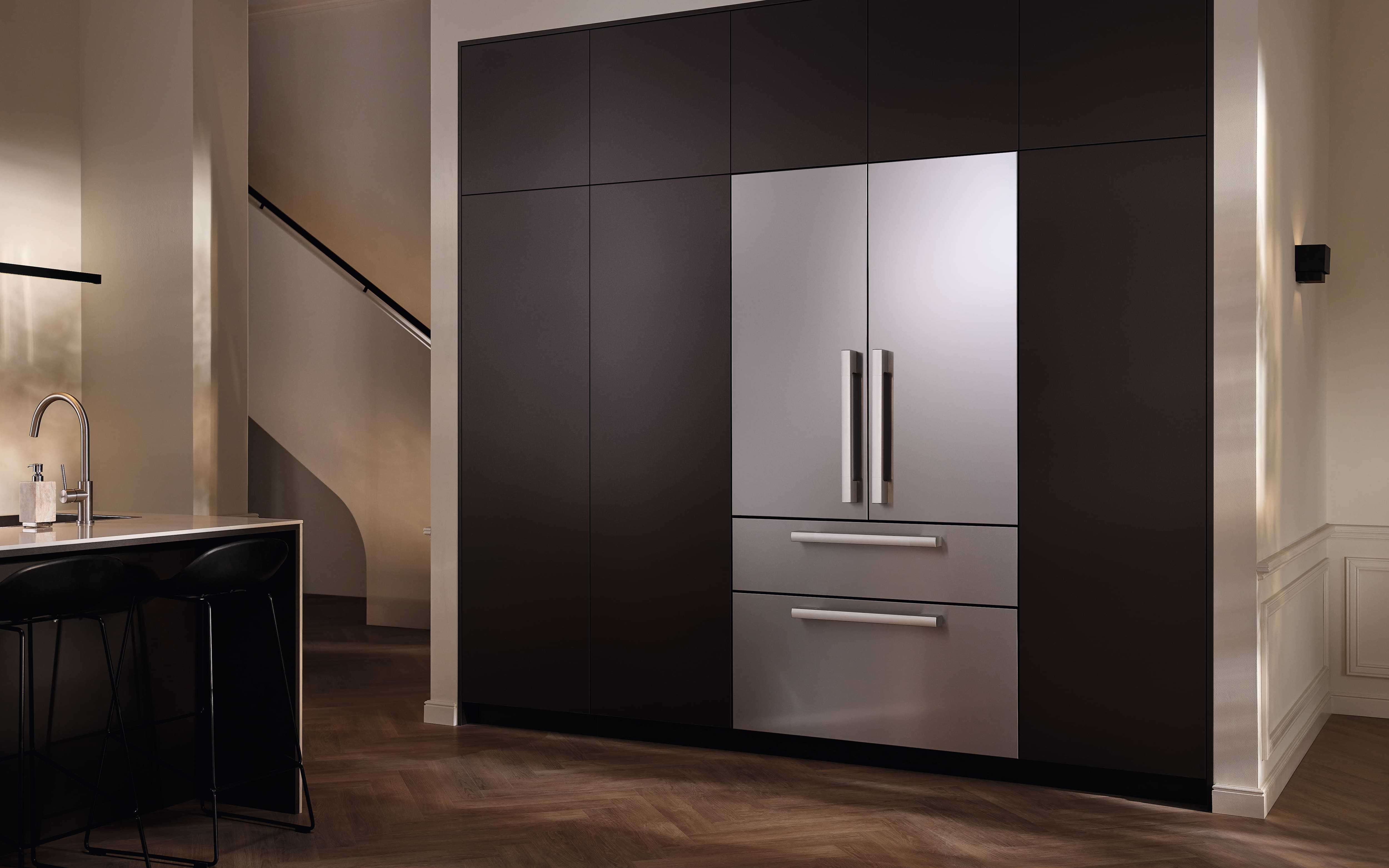 Miele - KFMC 3632 L Stainless steel front flush-fit installation - 2