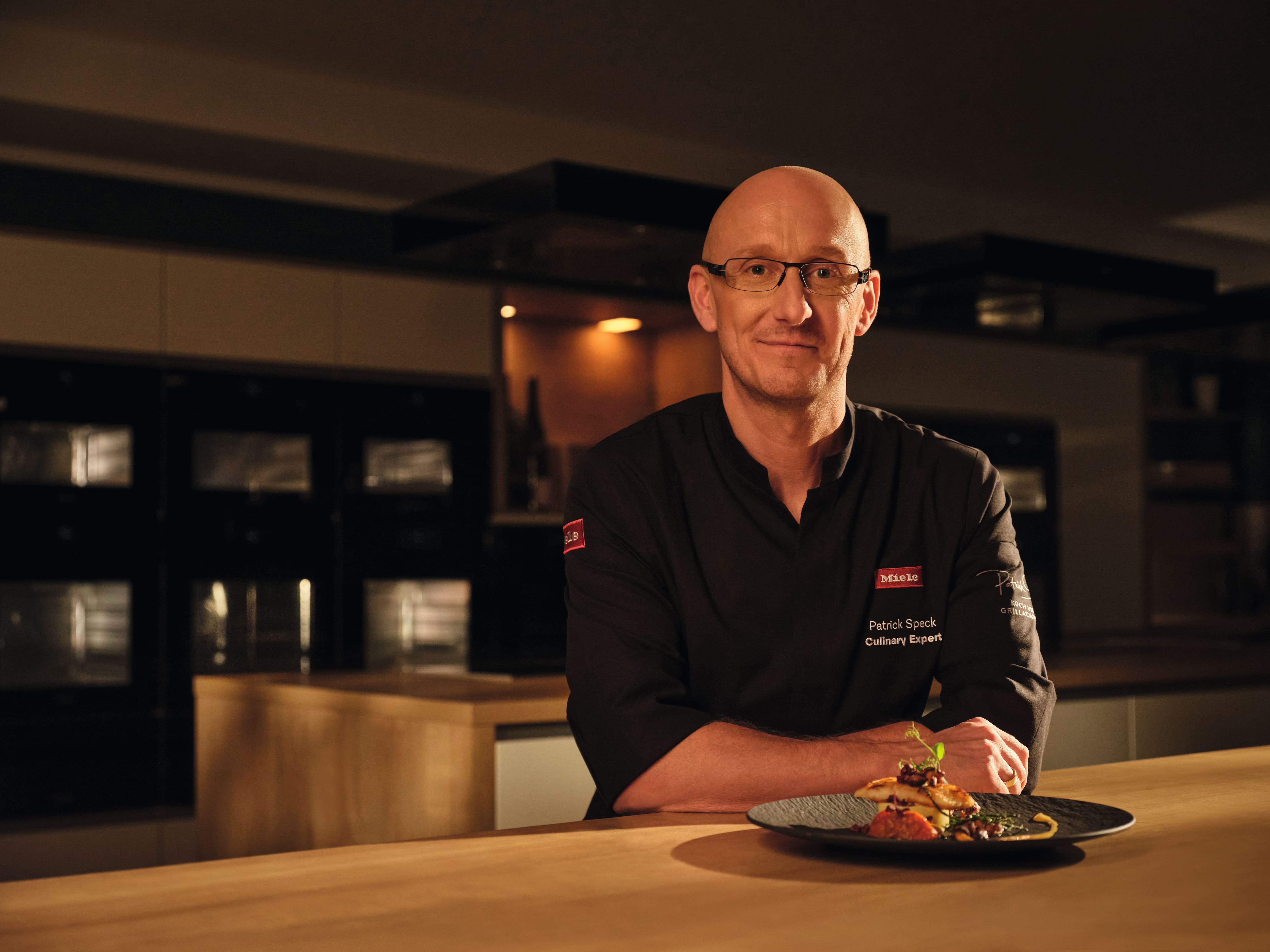 Patrick Speck in seiner Kochschule