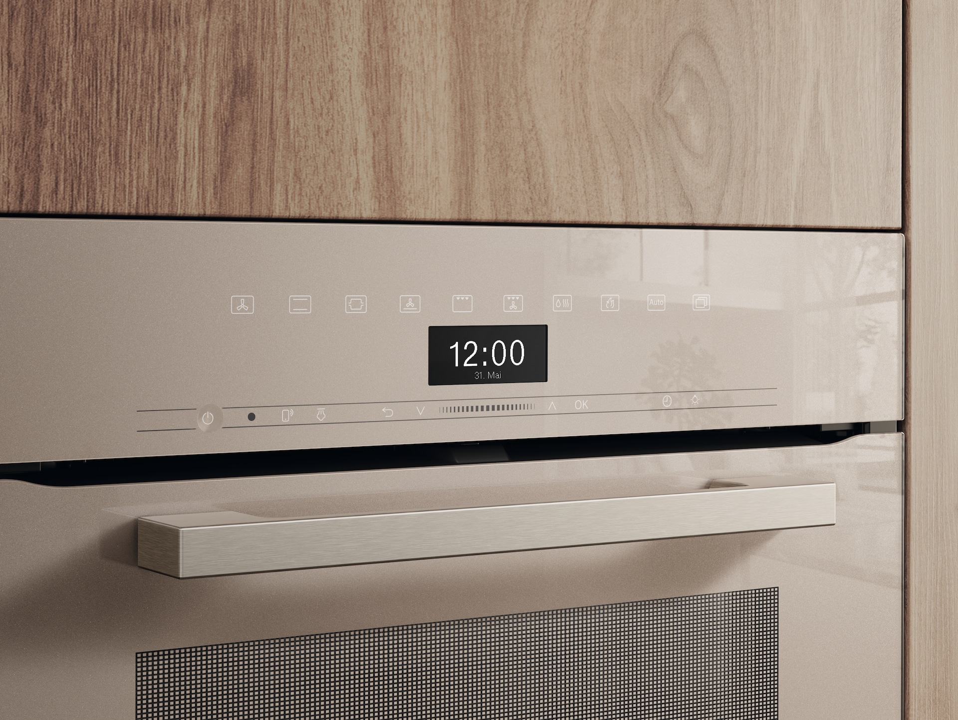 Ovens / Range cookers - H 7464 BP Pearl beige - 2