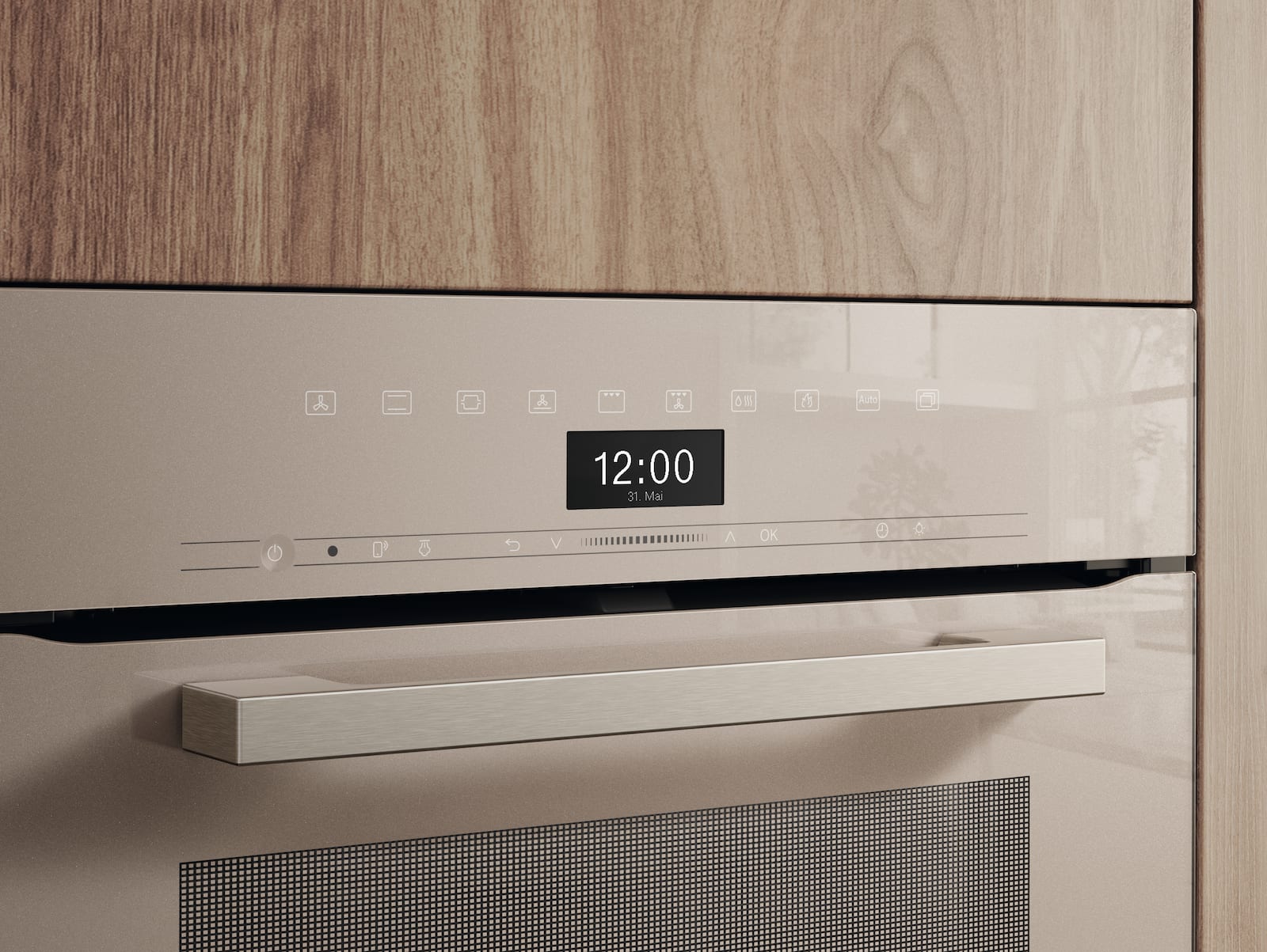 Ovens / Range cookers - H 7464 BP Pearl beige - 2