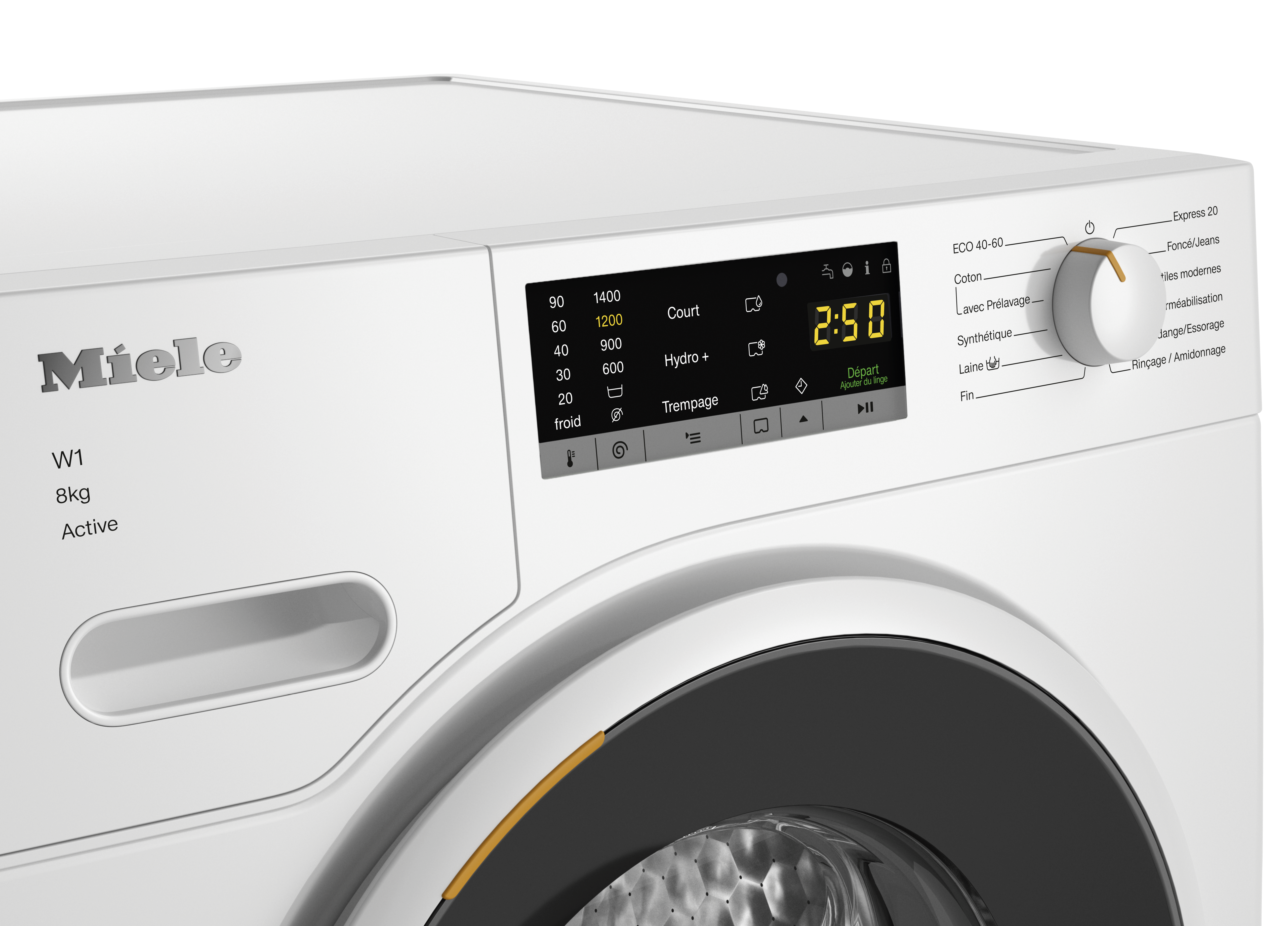 Miele WWA120 WCS 8kg Active Lave linge Miele WWA120 WCS 8kg Active Lave linge