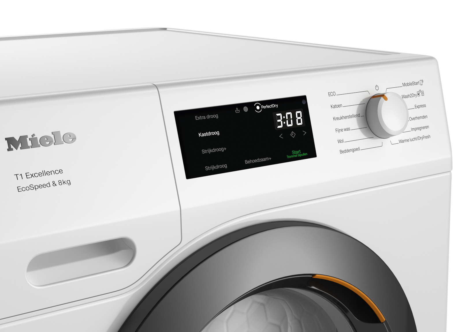 Droogautomaten - TEC655WP EcoSpeed&8kg - 4