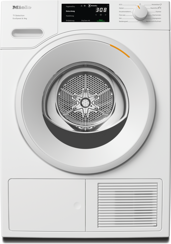 Miele - TSD643WP EcoSpeed&9kg – Drogers - 1 Miele - TSD643WP EcoSpeed&9kg – Drogers - 1