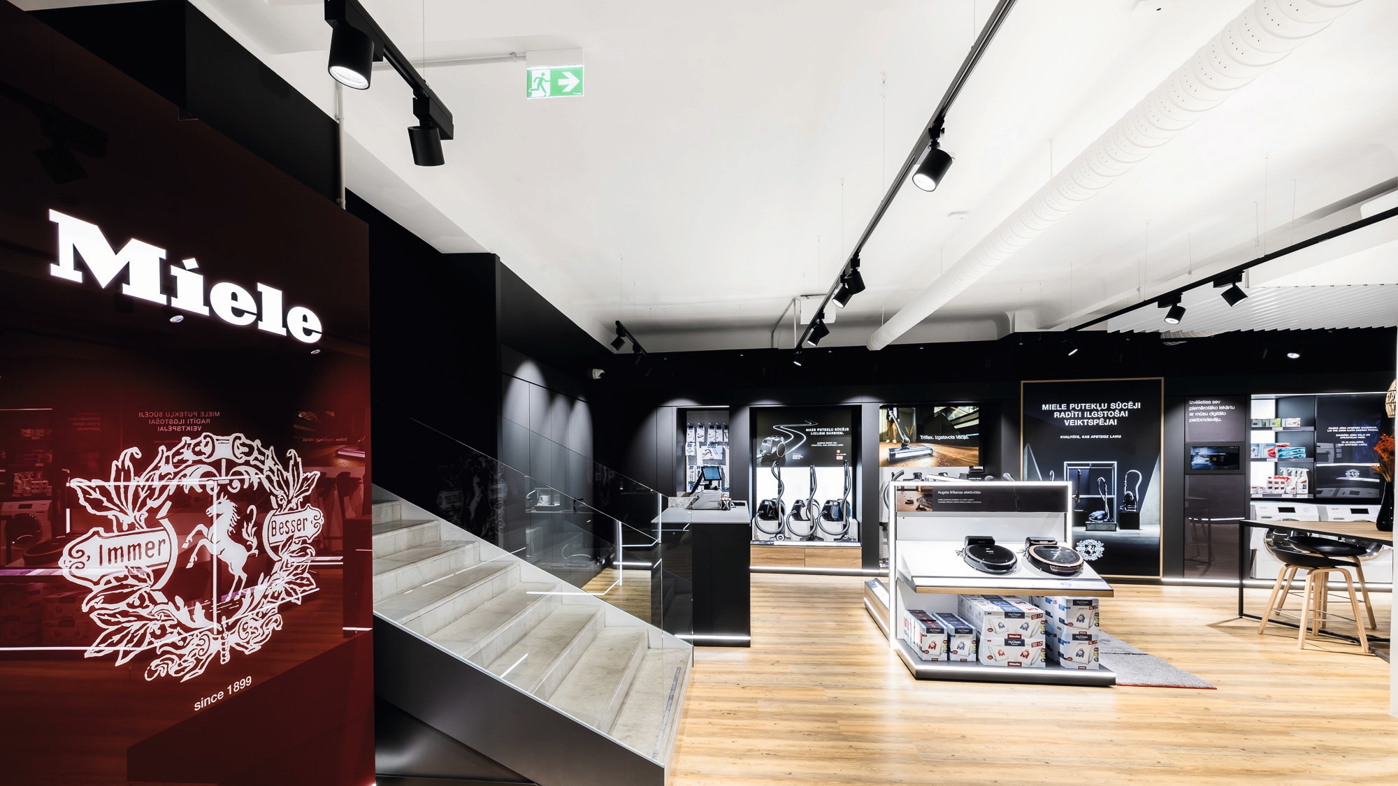 Miele experience center front of store