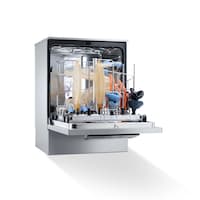 An ExpertLine washer disinfector with components for washing instruments from different disciplines