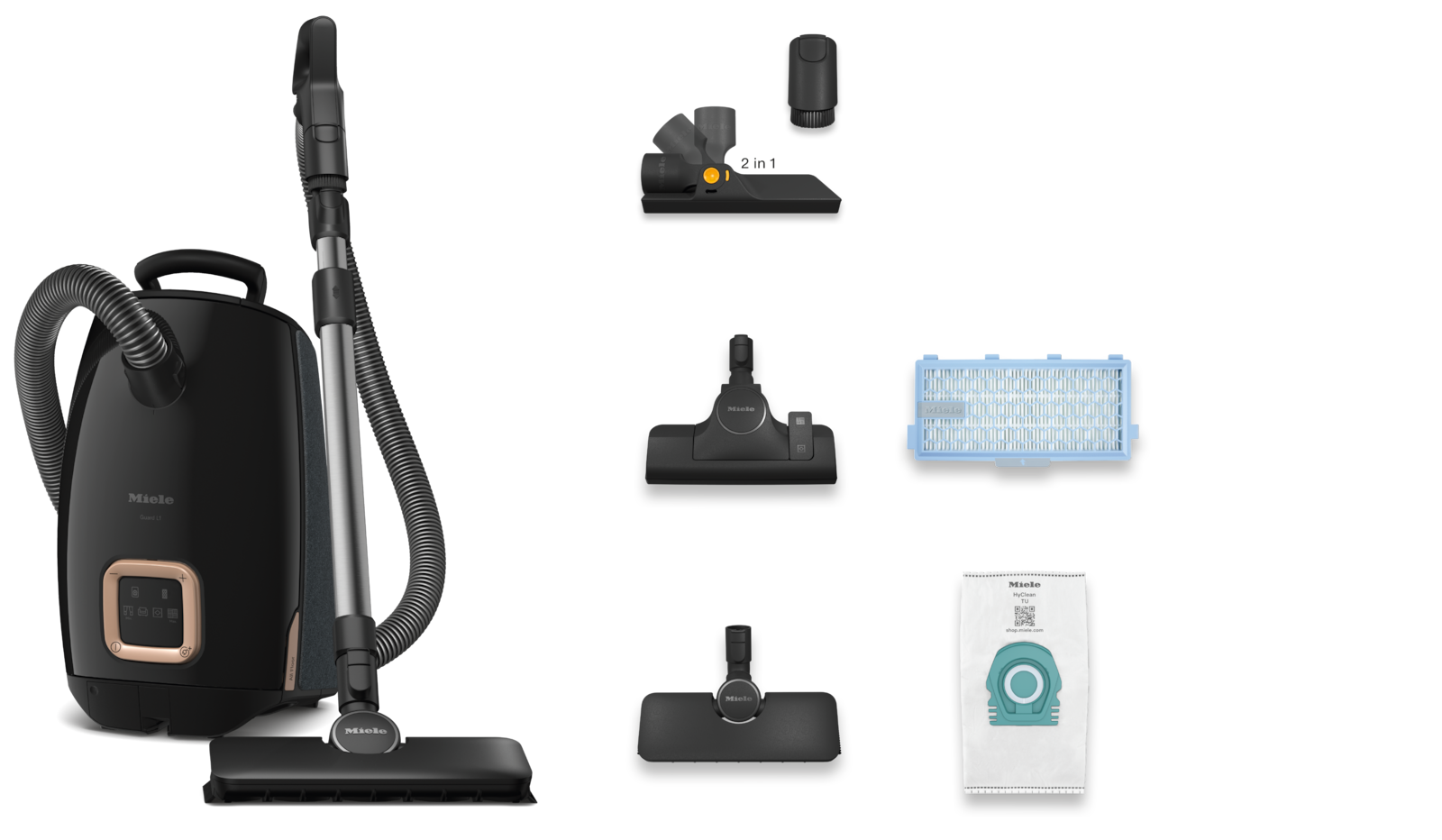 Vacuum cleaners - Guard L1 AllFloor Obsidian black - 2