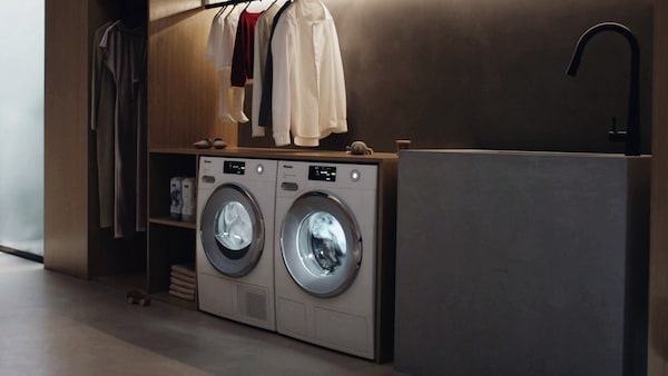 Miele W2 and T2 washing machine and dryer