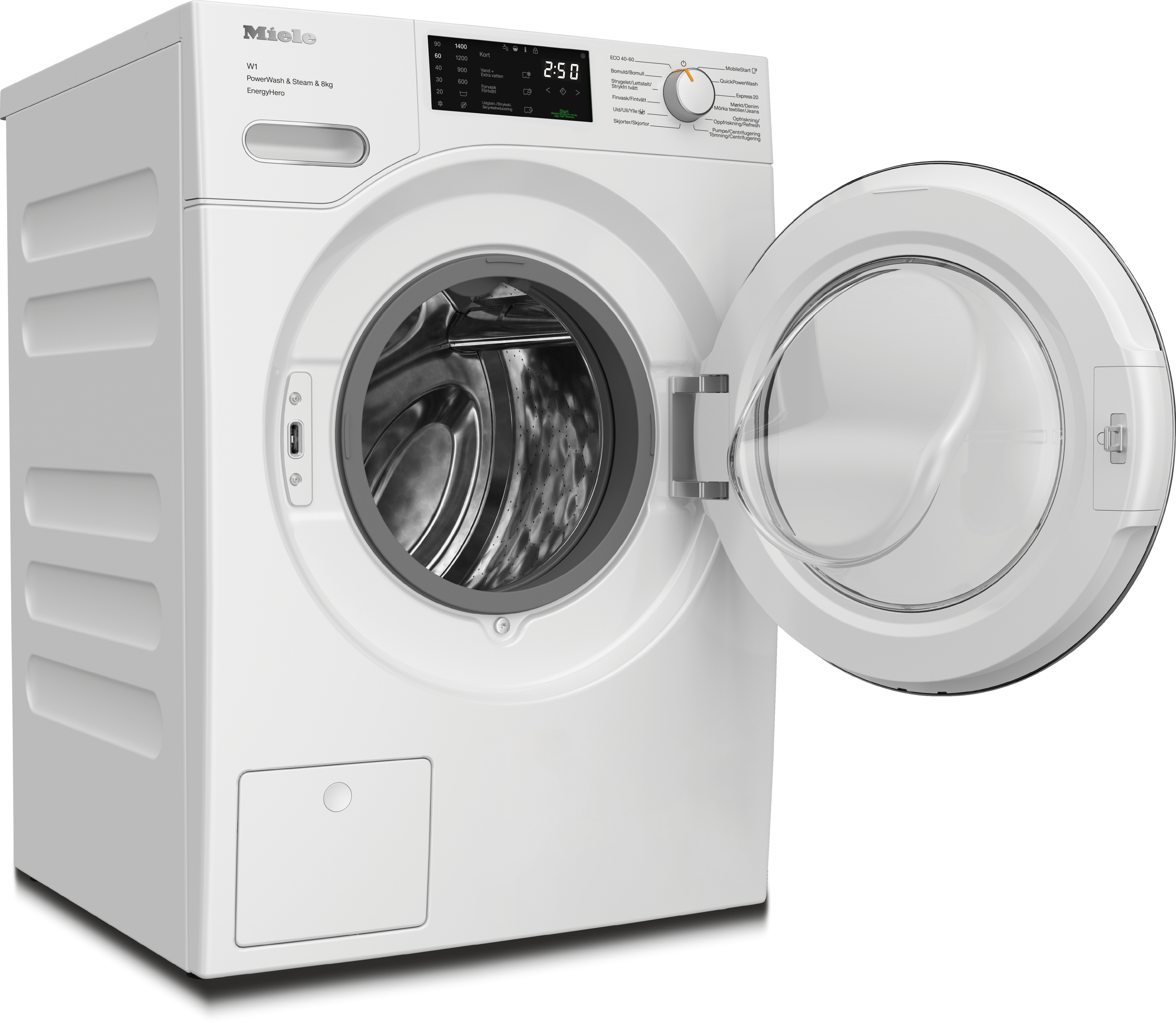Miele - WWE380 WCS PWash&Steam&8kg – Tvättmaskiner - 2