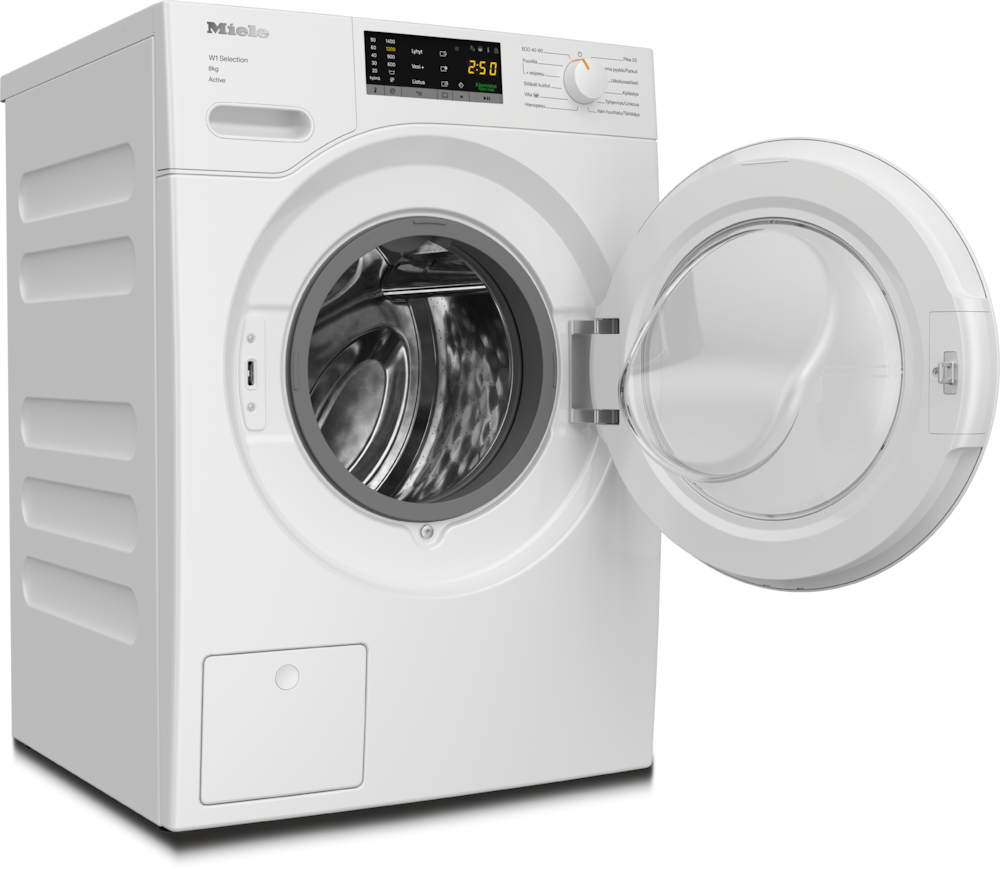 Miele - WSA123 WCS 8kg Active lootusvalkoinen – Pyykinpesukoneet - 2