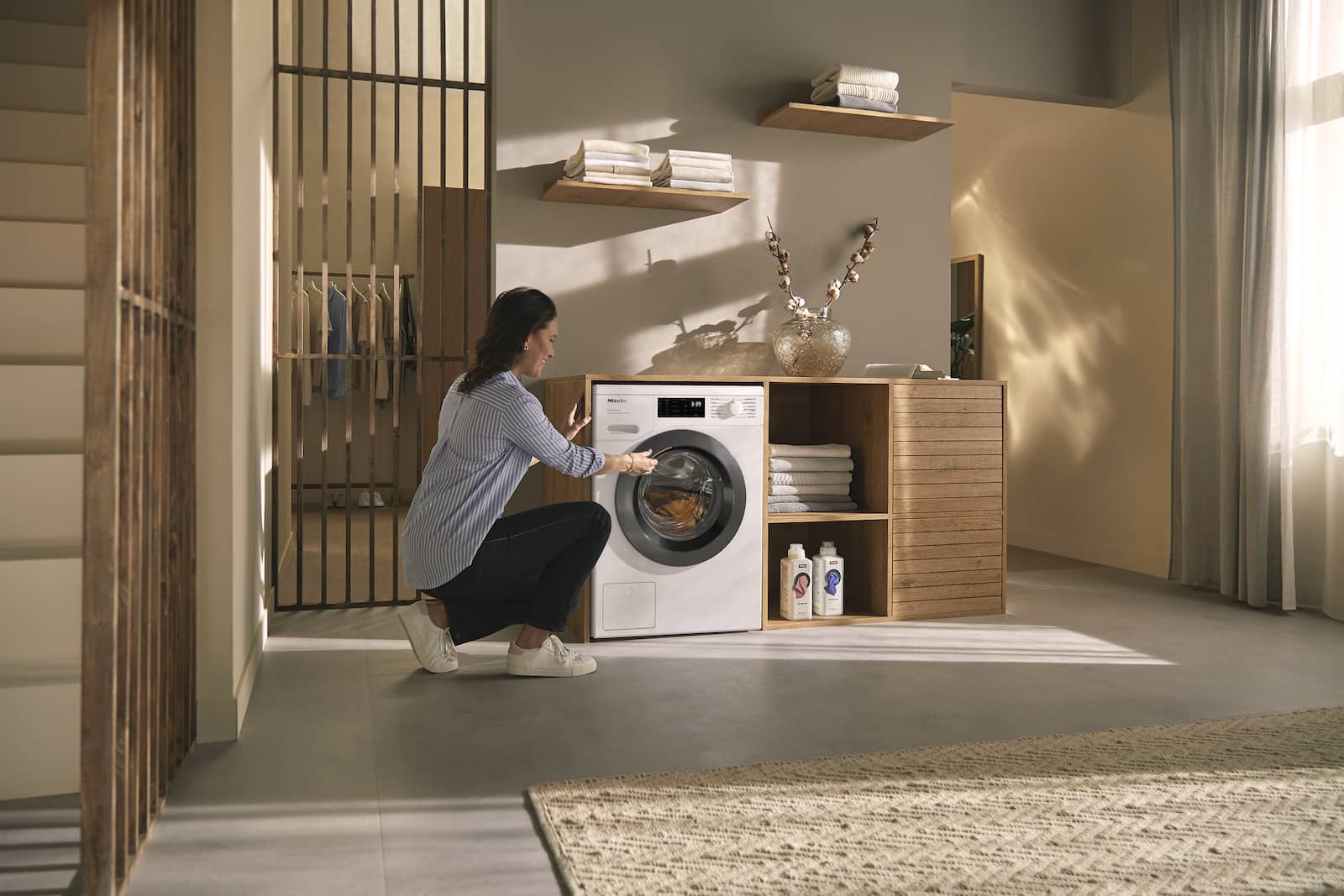 Lave-linge - WED385 WCS PWash&Steam&9kg - 5