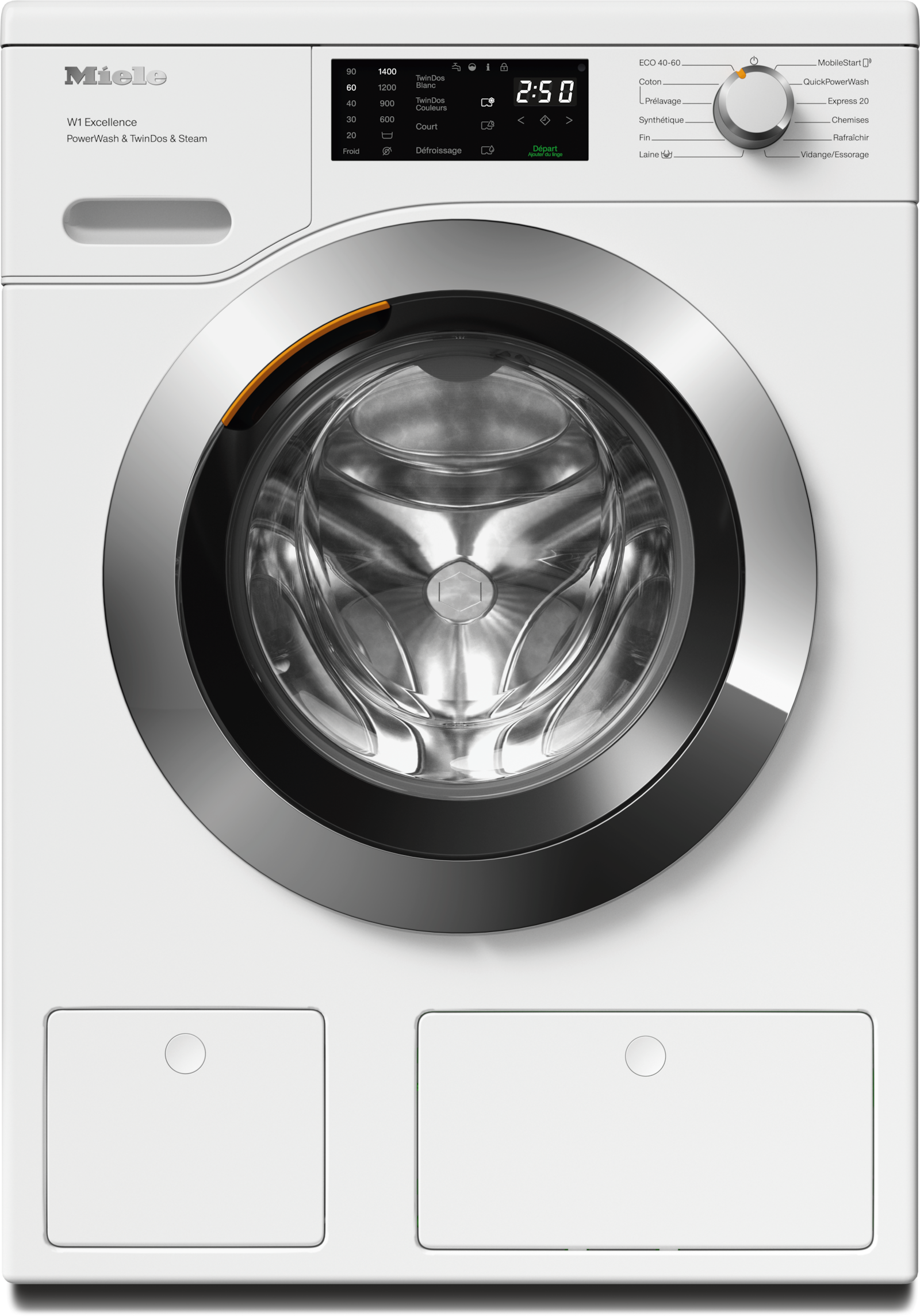 Lave-linge - WEG885 WCS PWash&TDos&Steam - 1