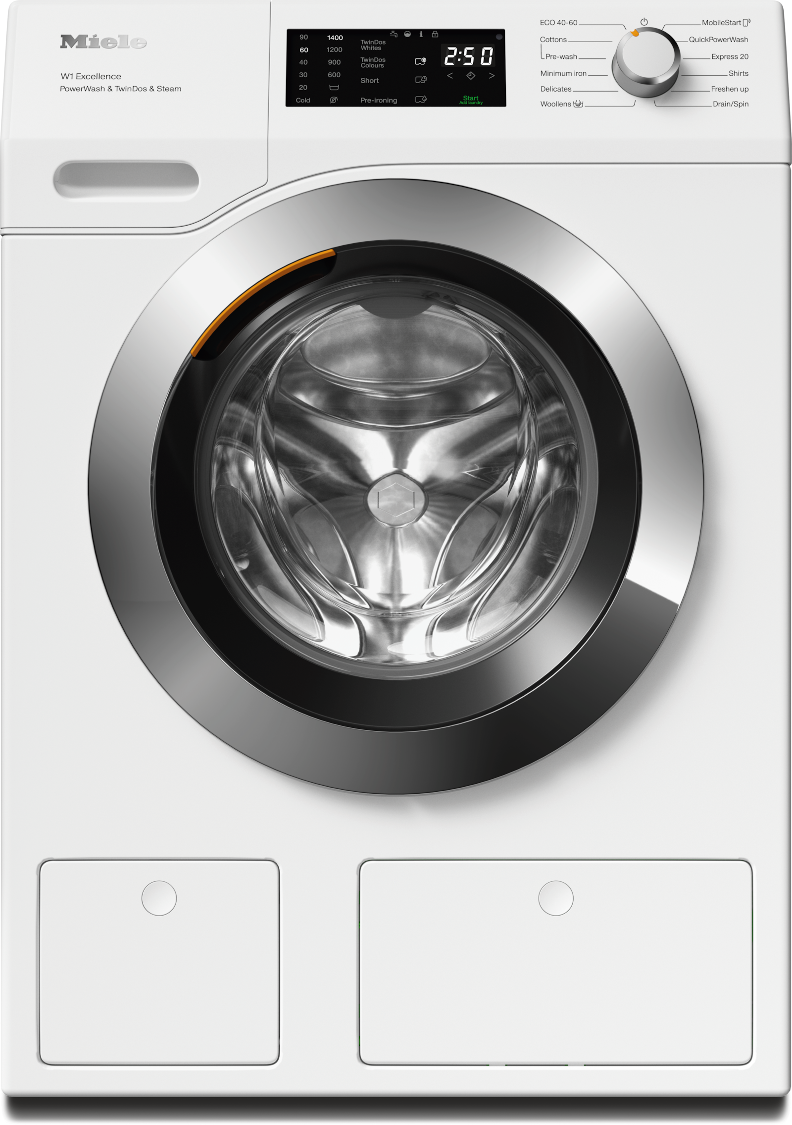 Πλυντήρια ρούχων - WEG895 WCS PWash&TDos&Steam - 1