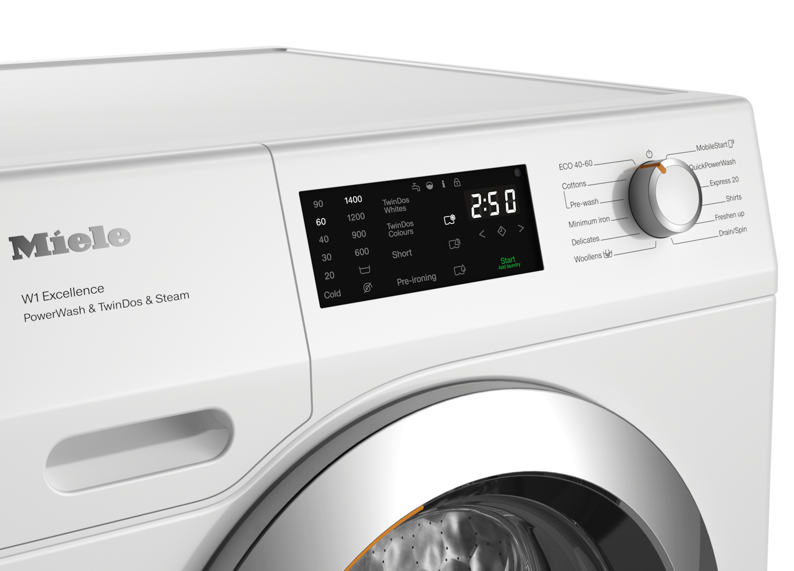 Πλυντήρια ρούχων - WEG895 WCS PWash&TDos&Steam - 4