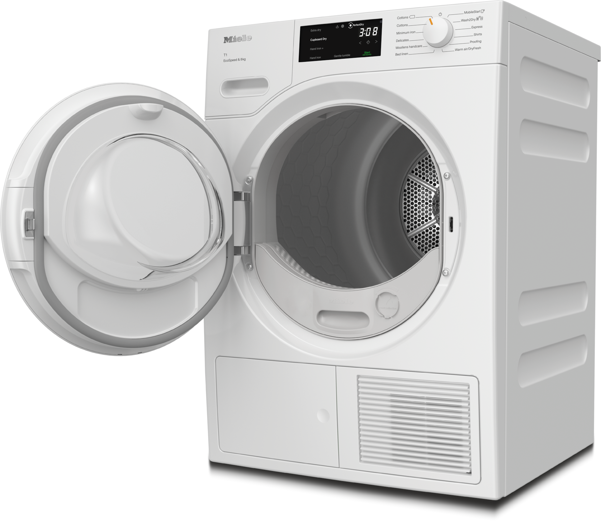 Tumble dryers - TWC640WP EcoSpeed&8kg - 2