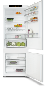 KFN 7913 E - XXL вграден комбиниран фризер с хладилник, височина на нишата 194 см описание на фактите