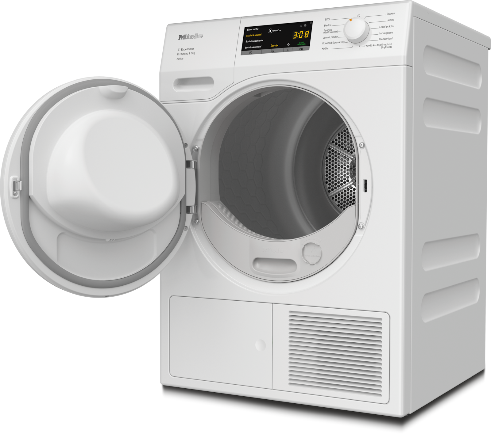 Sušičky - TEA535WP 8kg Active - 2