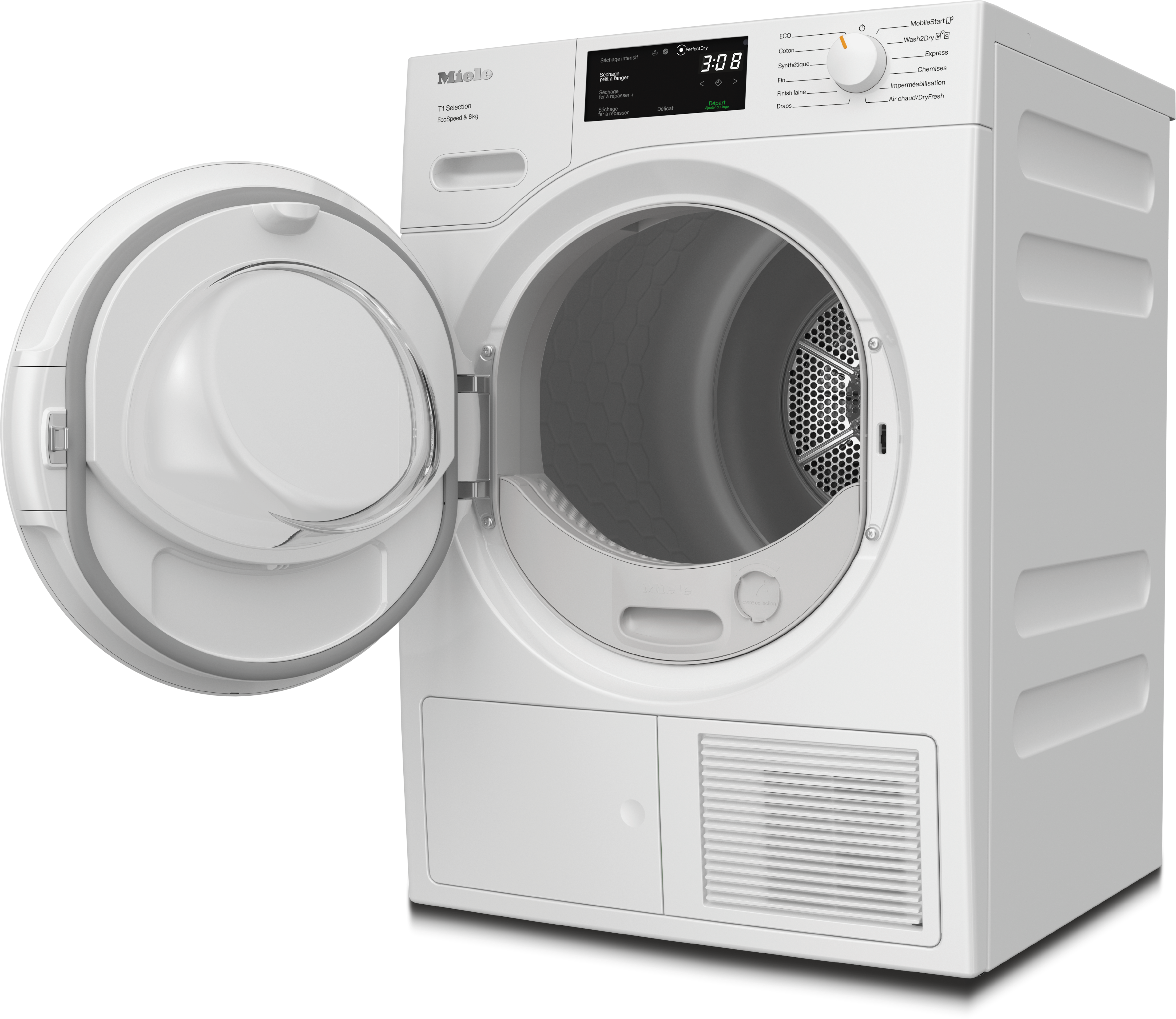 Miele - TSC643WP EcoSpeed&8kg – Sèche-linge - 2