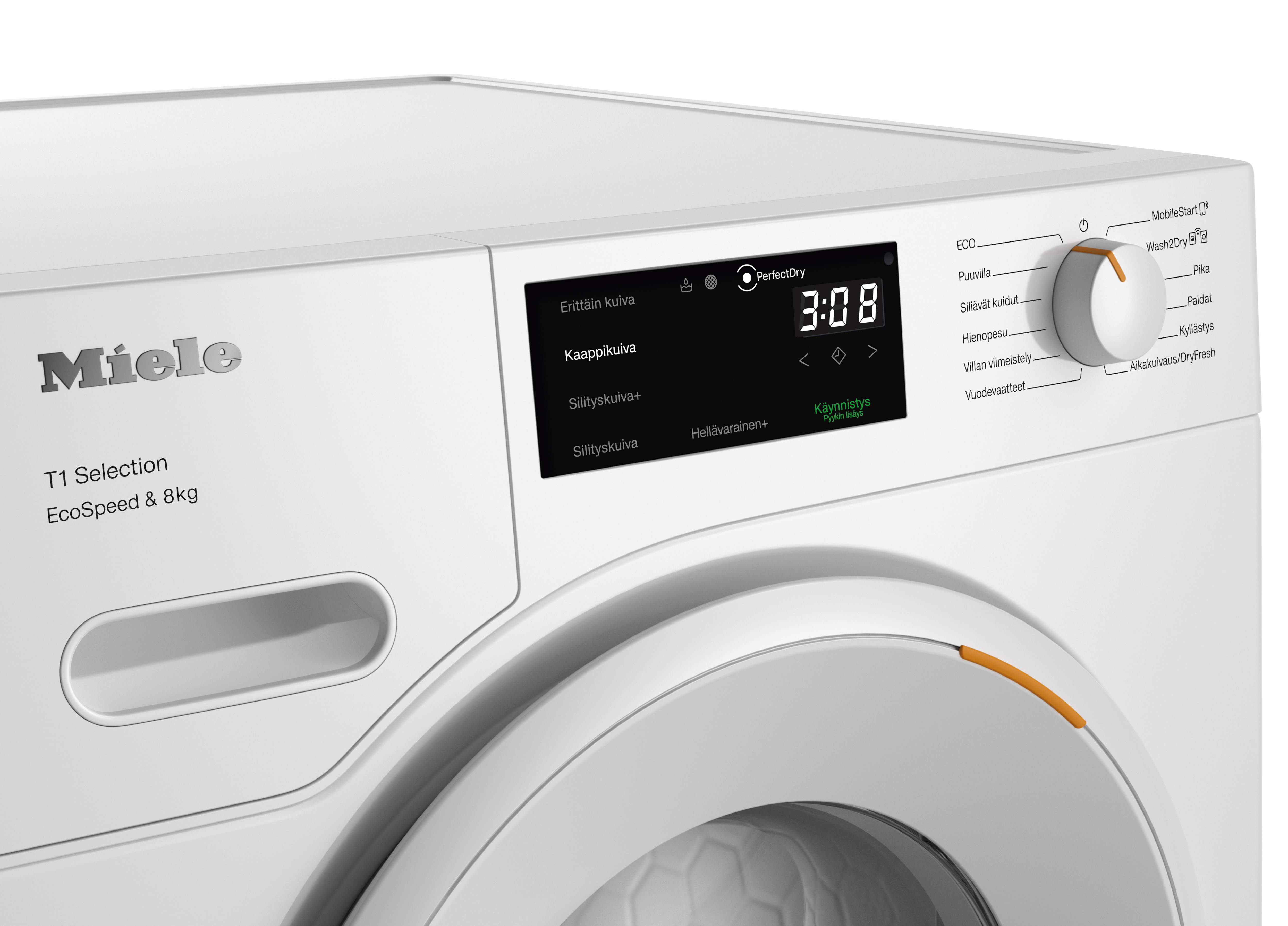 Miele - TSC643WP EcoSpeed&8kg – Kuivausrummut - 4