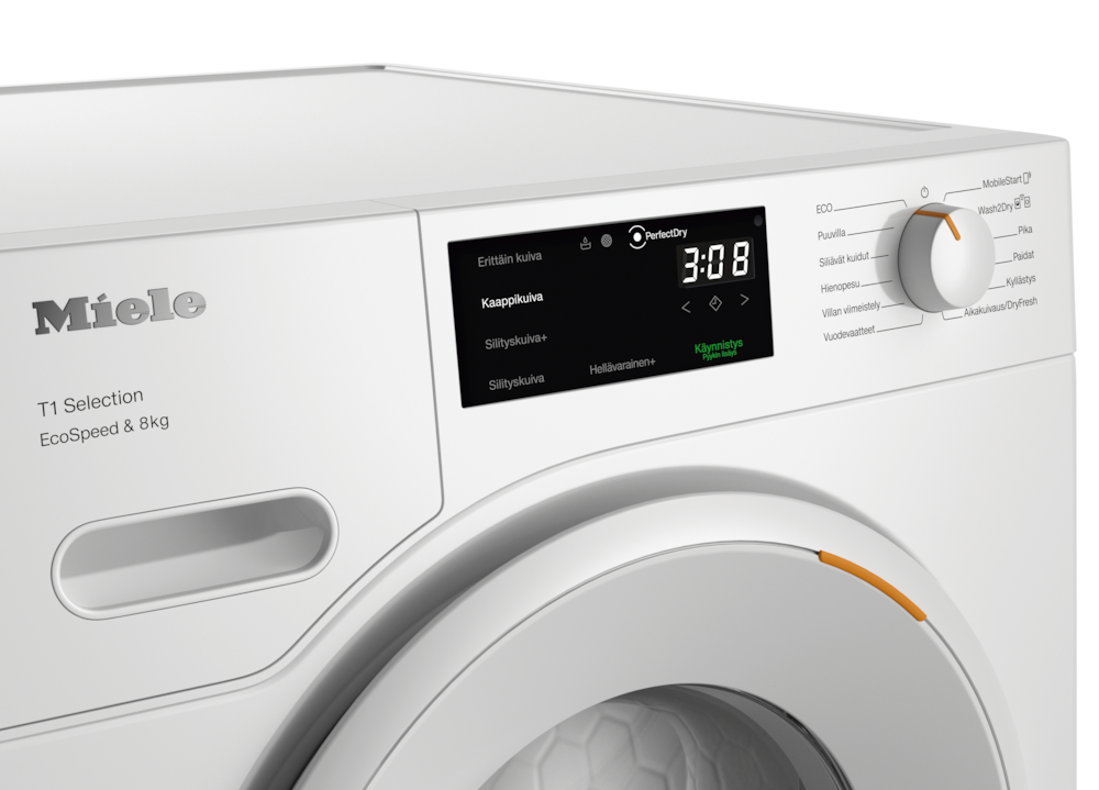 Miele - TSC643WP EcoSpeed&8kg – Kuivausrummut - 4