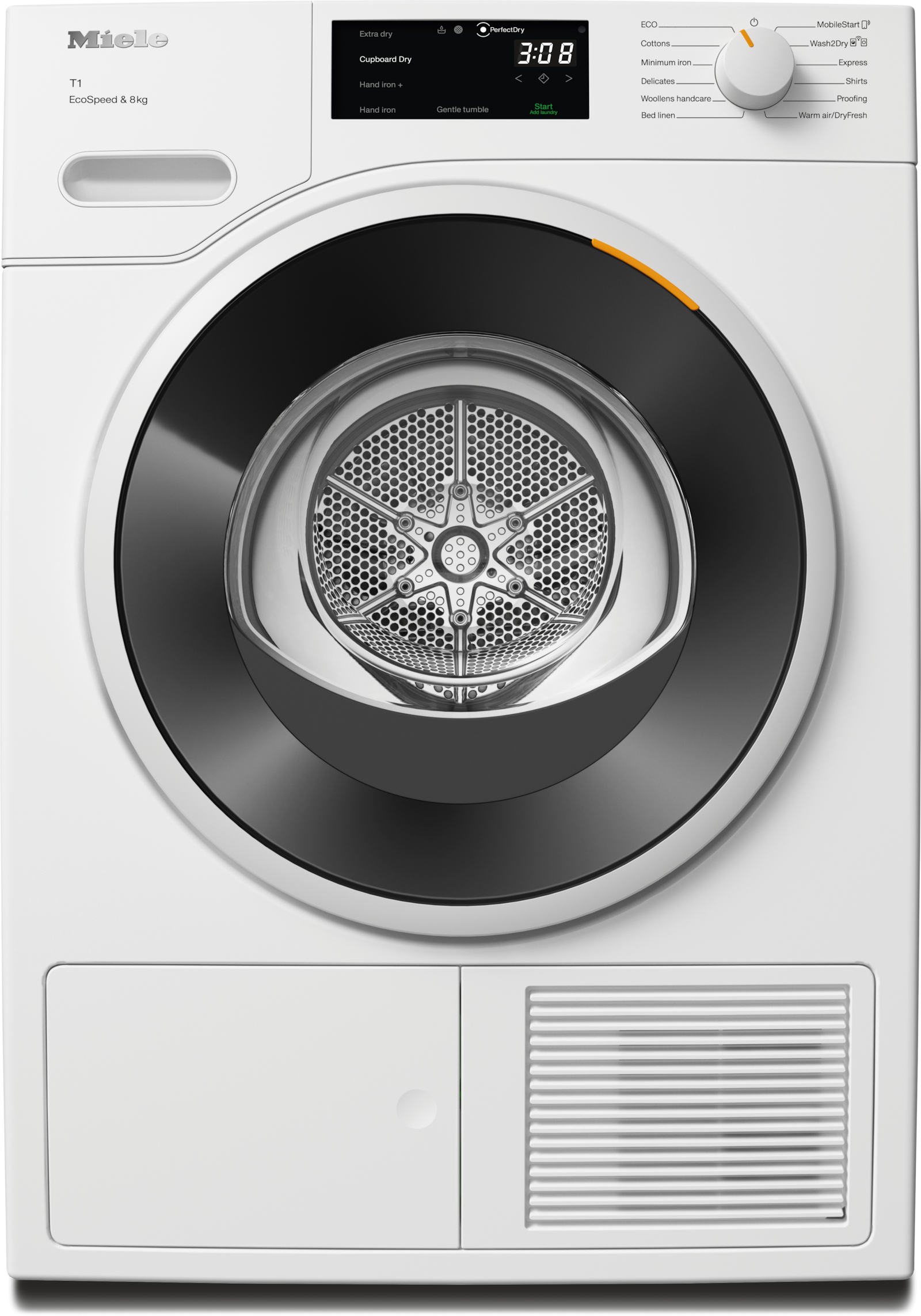 Στεγνωτήρια - TWC640WP EcoSpeed&8kg - 1