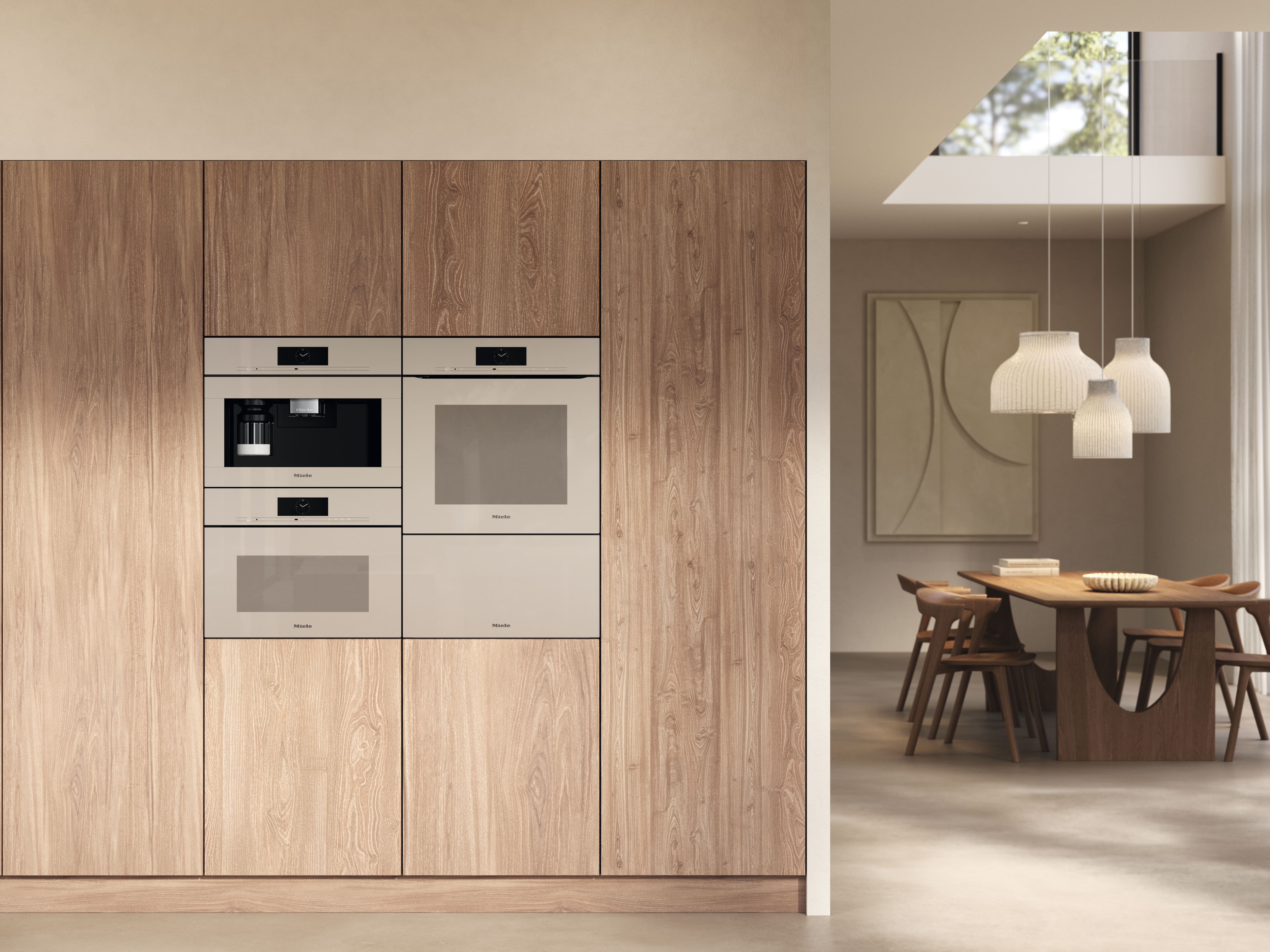Elettrodomestici da incasso Miele Pearl Beige per la cucina