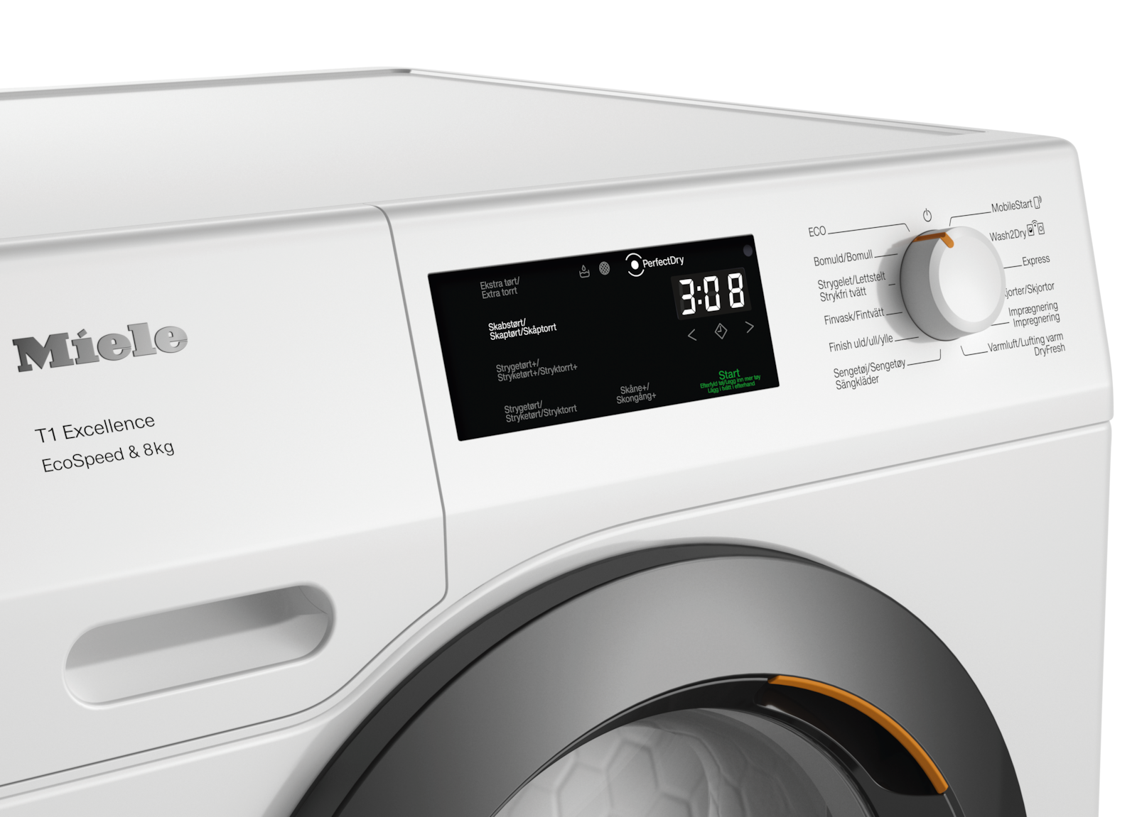 Tørretumblere - TEC655WP EcoSpeed&8kg - 3