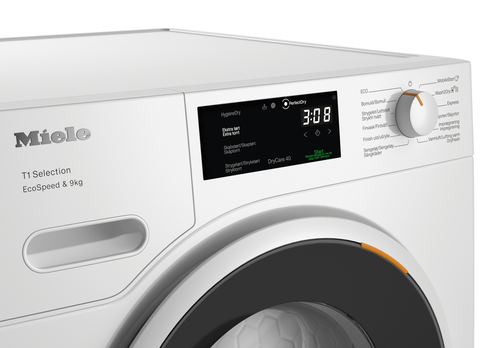 Tørretumblere - TSH783WP EcoSpeed&9kg - 4