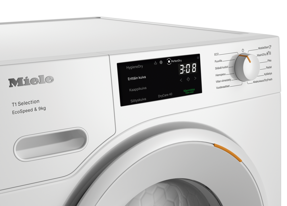 Miele - TSD643WP EcoSpeed&9kg – Kuivausrummut - 4