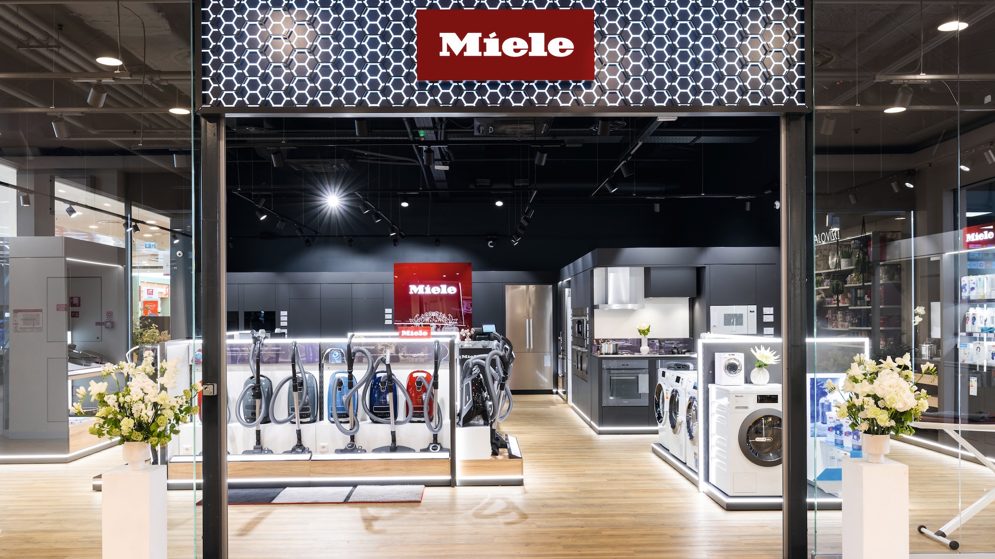 Miele experience center front of store