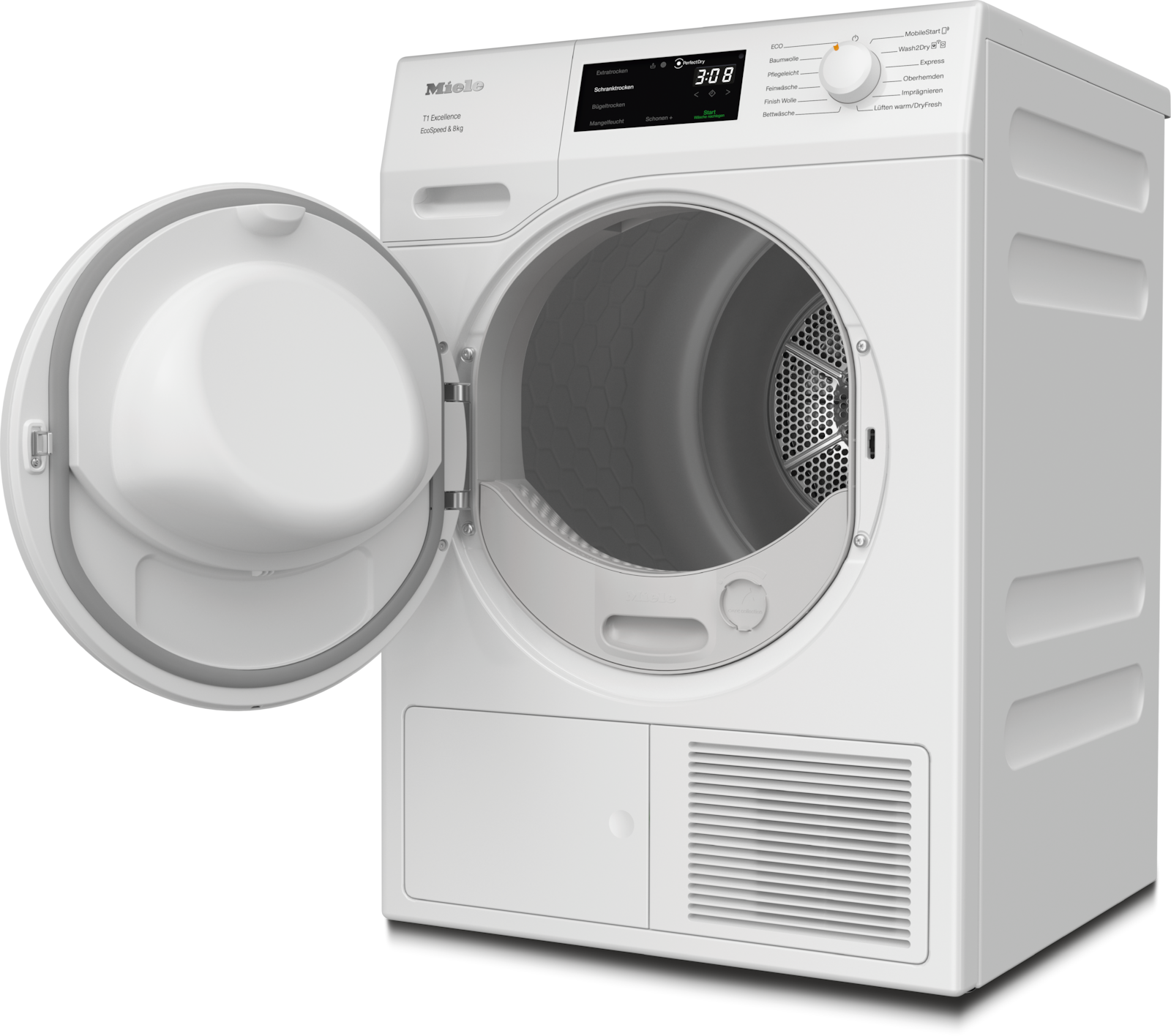 Sèche-linge - TEB655WP EcoSpeed&8kg - 2