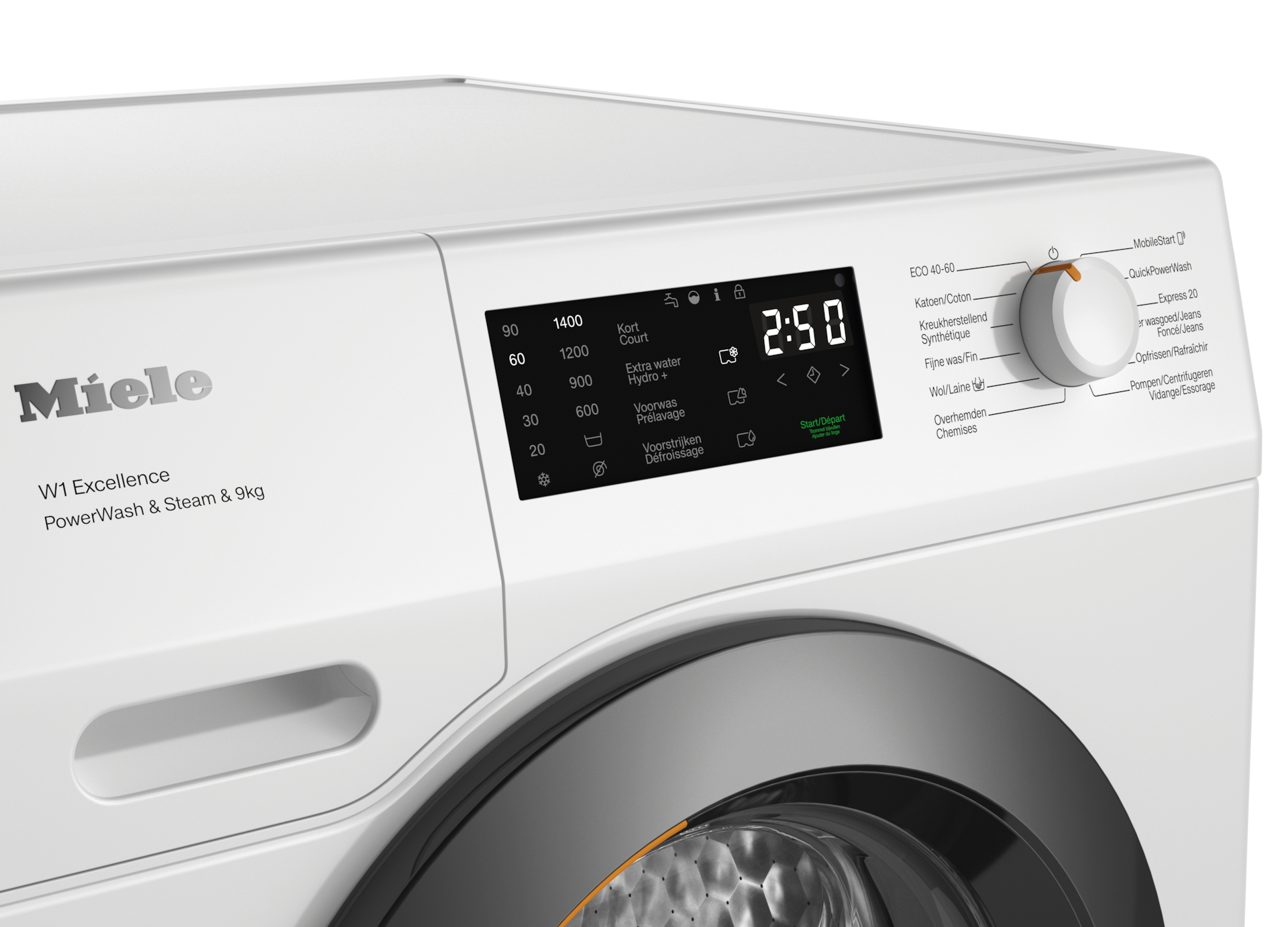 Lave-linge - WED395 WCS PWash&Steam&9kg - 4 Lave-linge - WED395 WCS PWash&Steam&9kg - 4