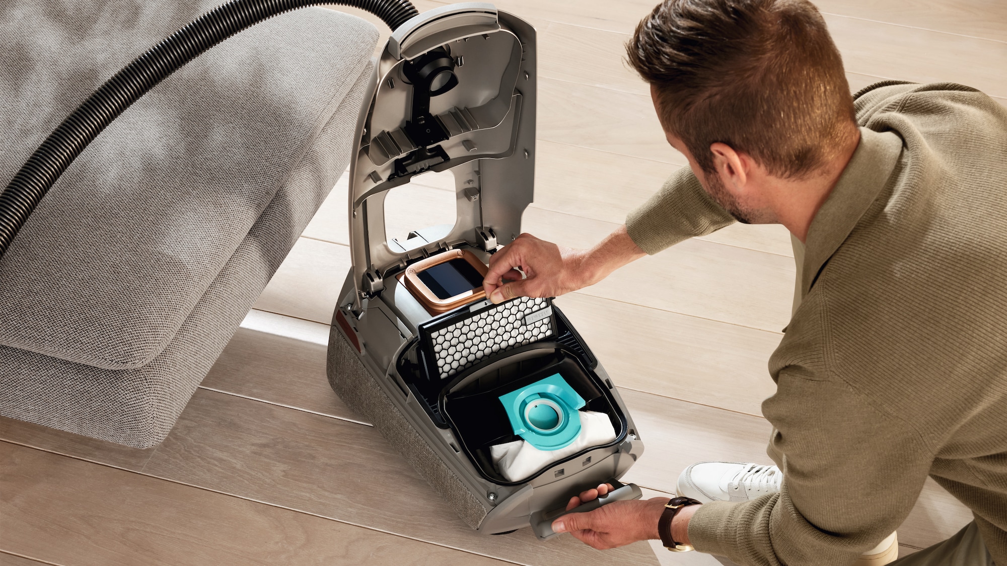 Miele støvsuger med pose og filter