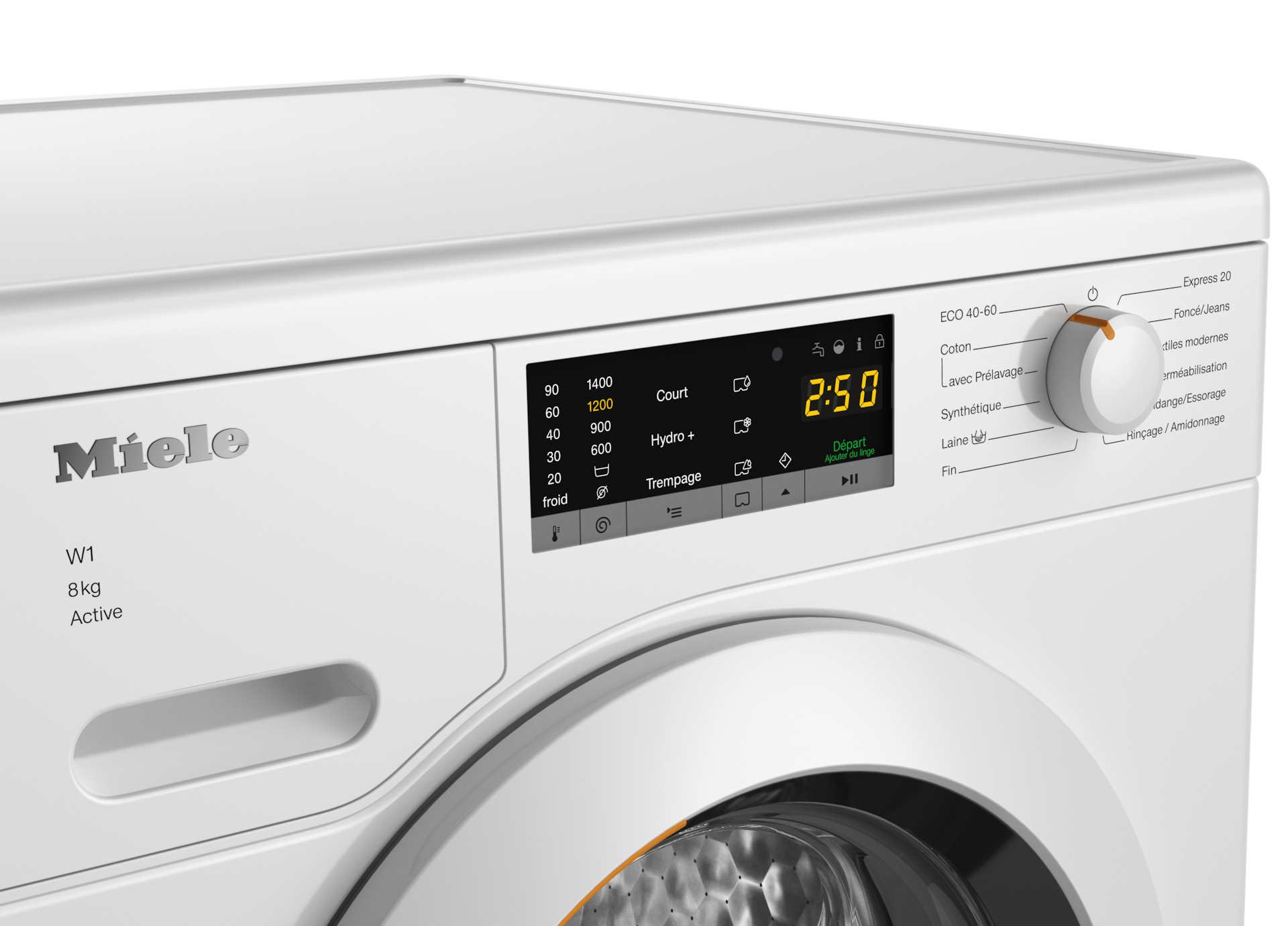 Lave-linge - WCA120 WCS 8kg Active - 3