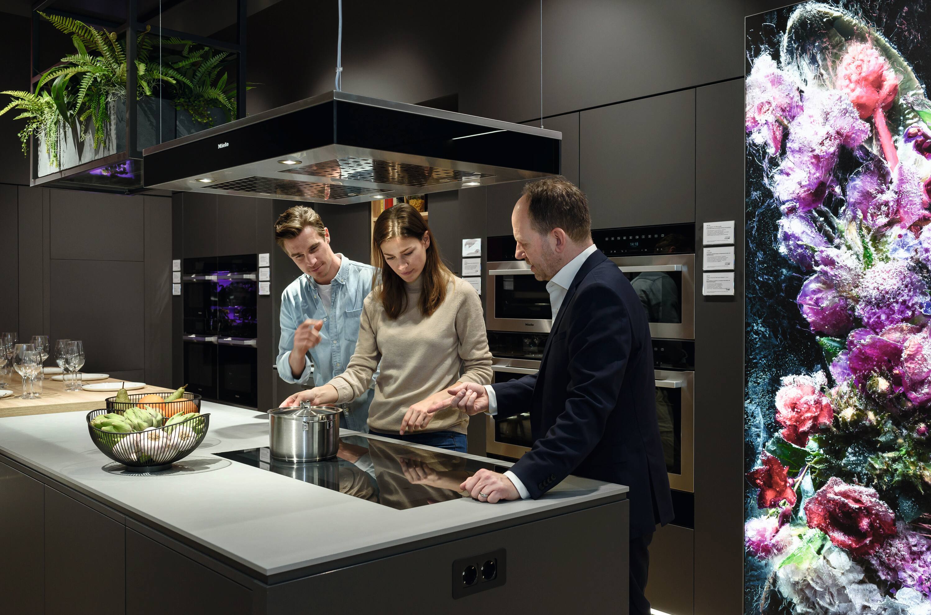 exterior of Miele experience center