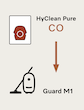 CO XL HyClean Pure product photo Back View S