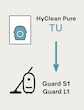 TU Allergy XL HyClean Pure product photo Back View S