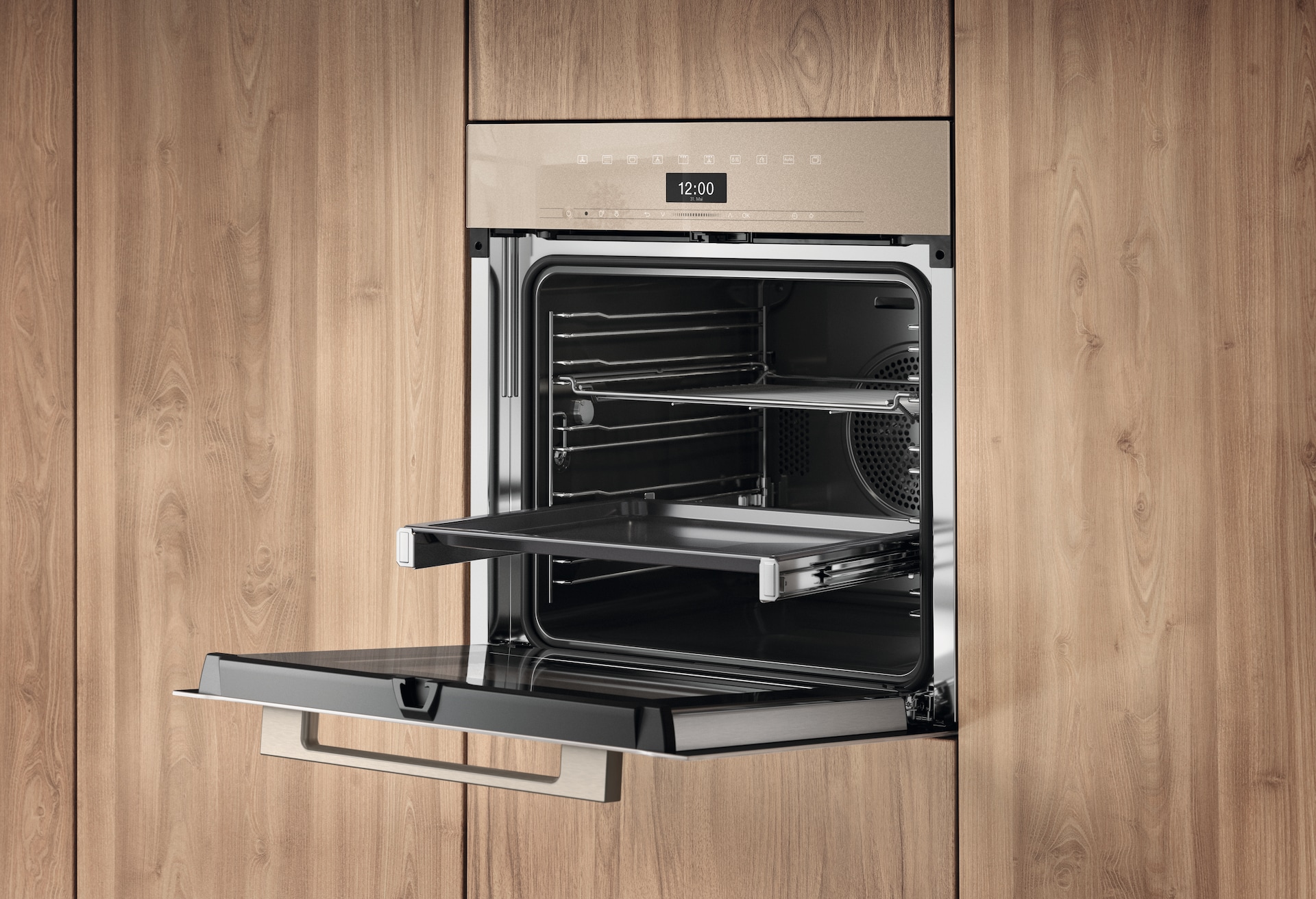 Ovens / Range cookers - H 7464 BP Pearl beige - 3