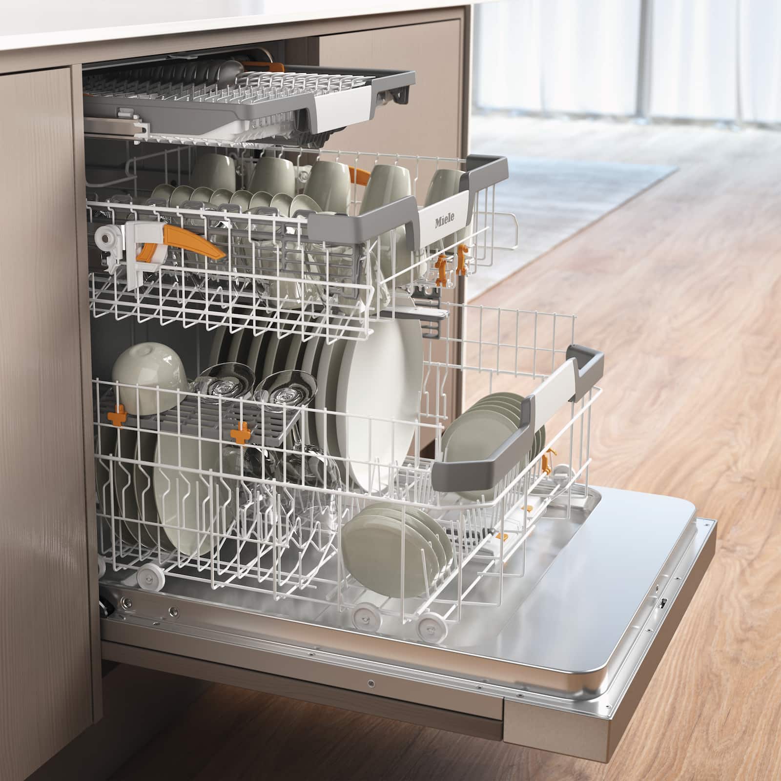 Geschirrspüler - G 5433 SCi Active Plus E Edelstahl CleanSteel - 3
