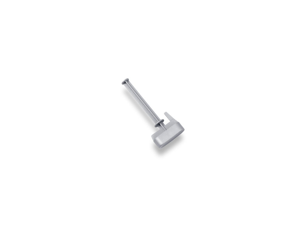 Spare parts - Domestic - Pushbutton zermattsilver - 3