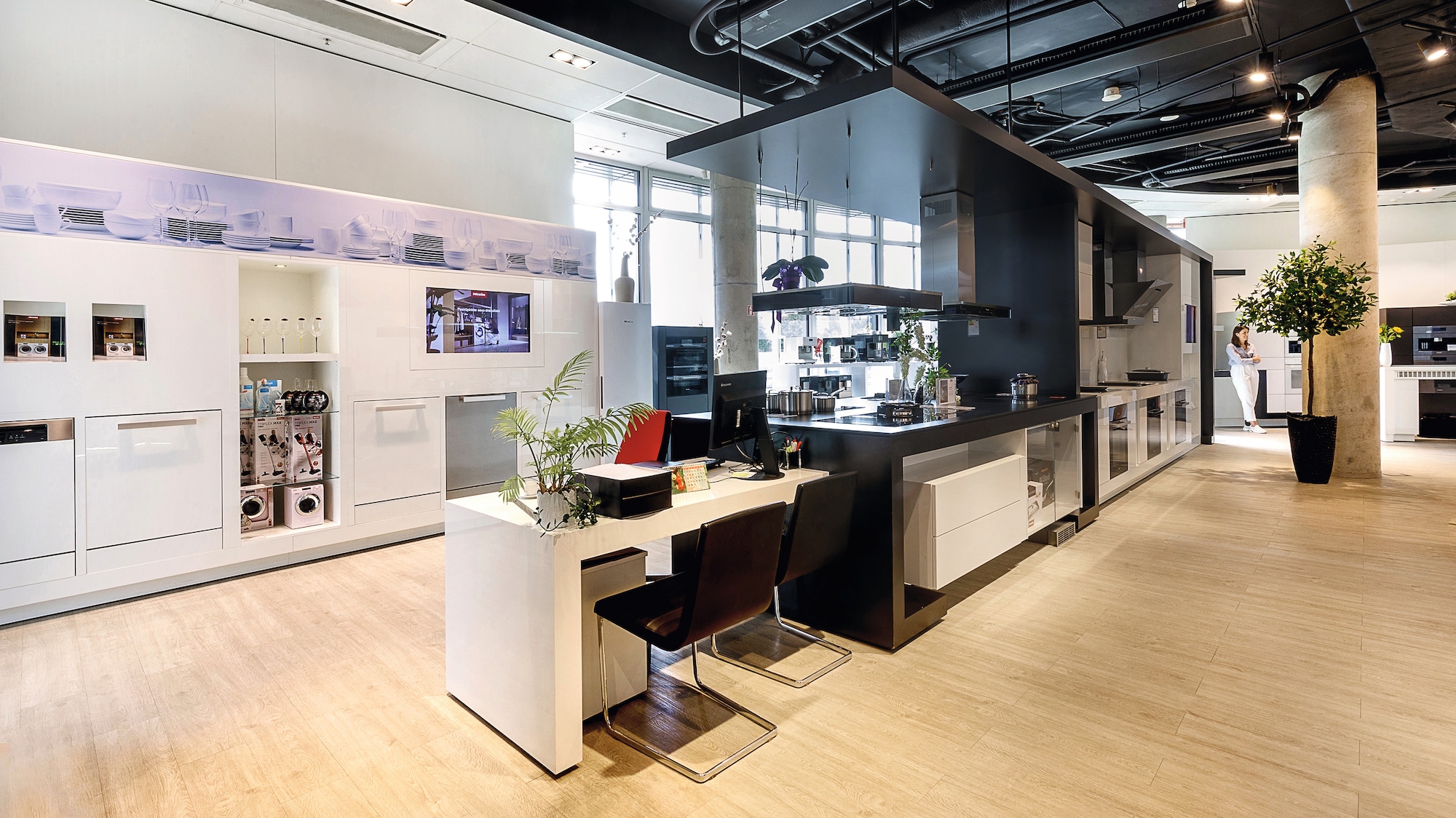 “Miele Experience Center” parduotuvės įėjimas