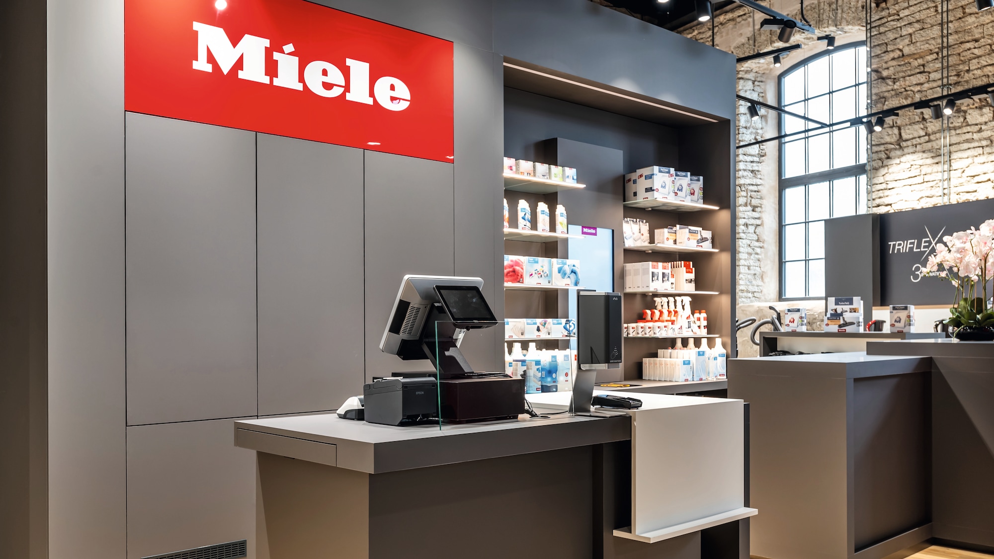 Miele experience center sign