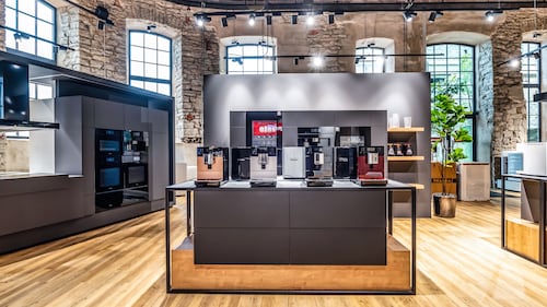 interior of Miele experience center