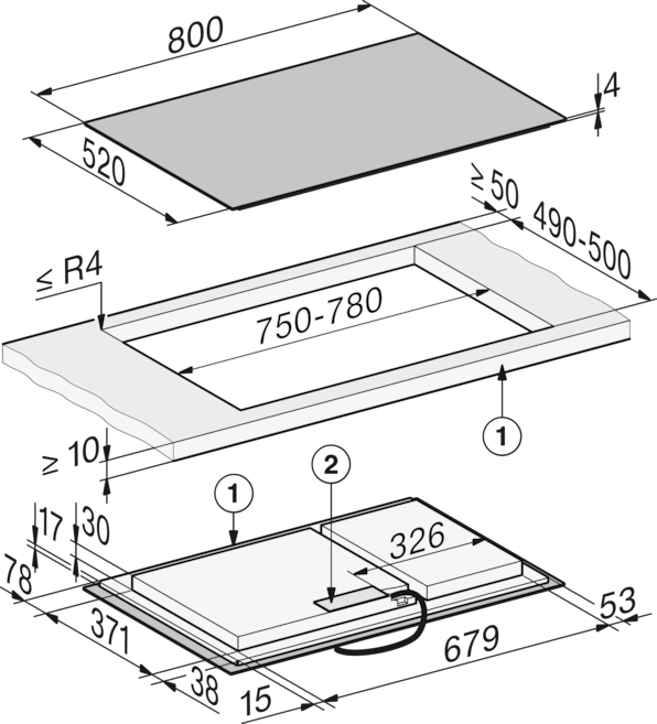 схема на монтажа