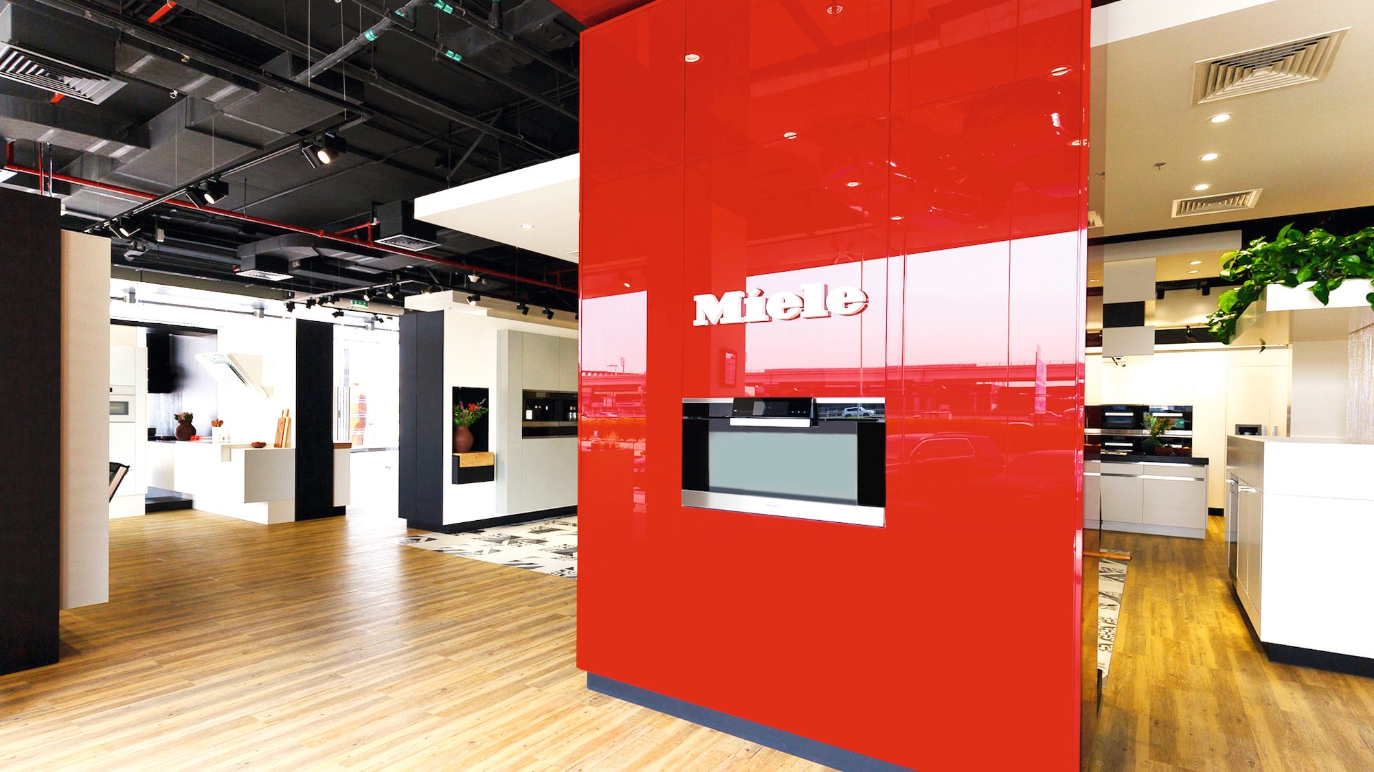 interior of Miele experience center
