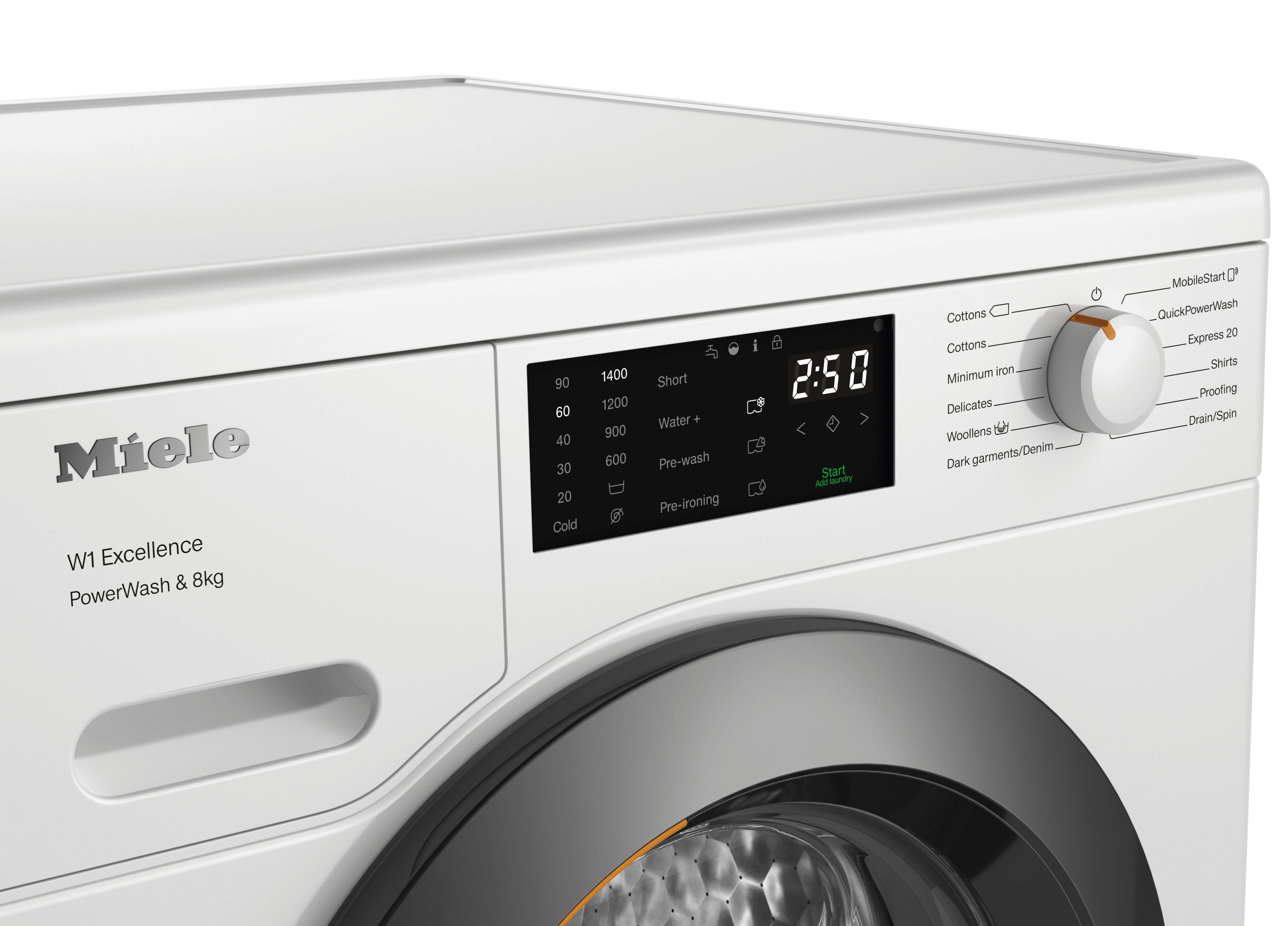 Miele - WEB365 WCS PWash&8kg – Washing machines - 4